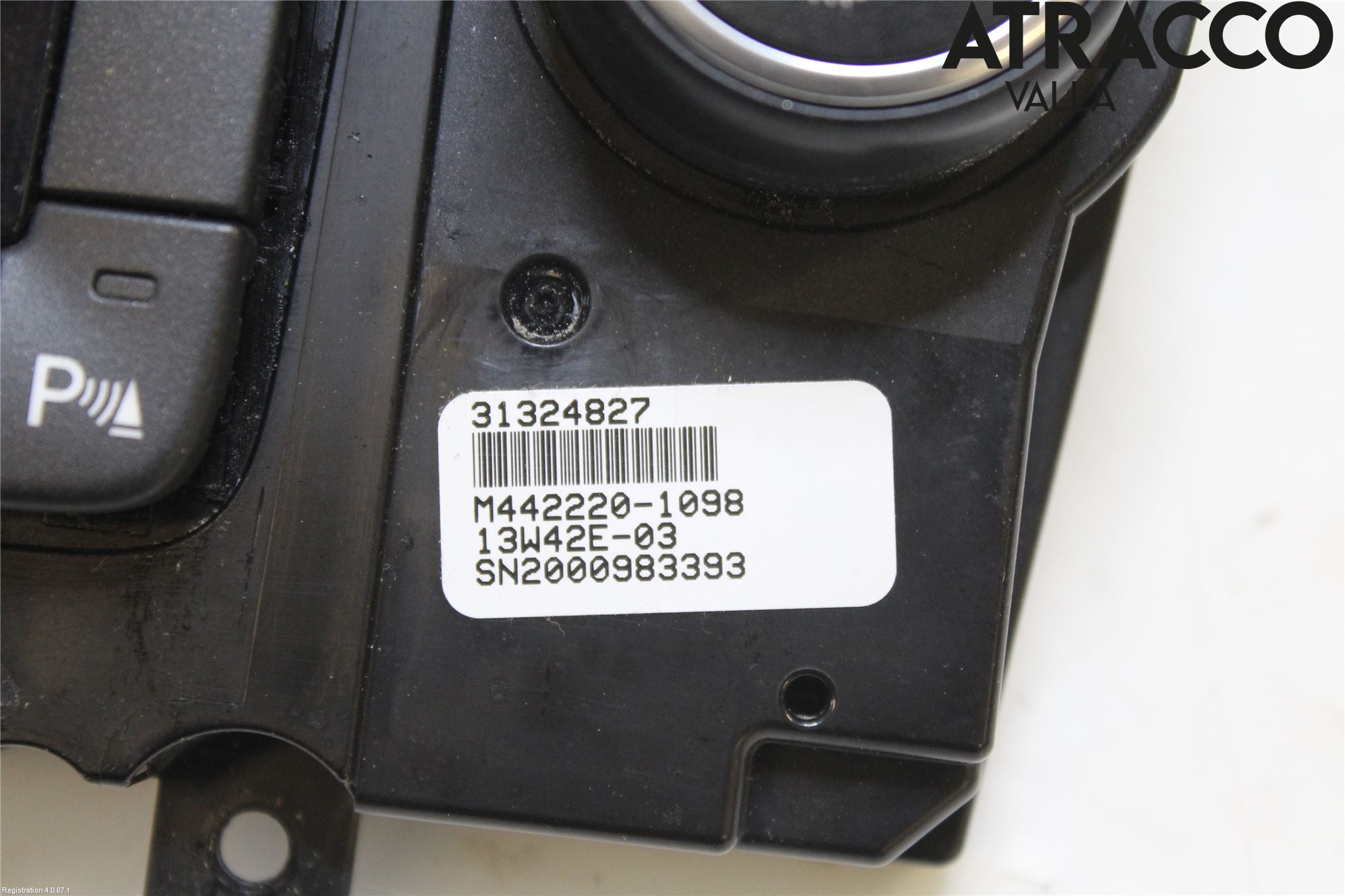 Volvo V60 14-18 Varmeapparat Panel(Regulering)