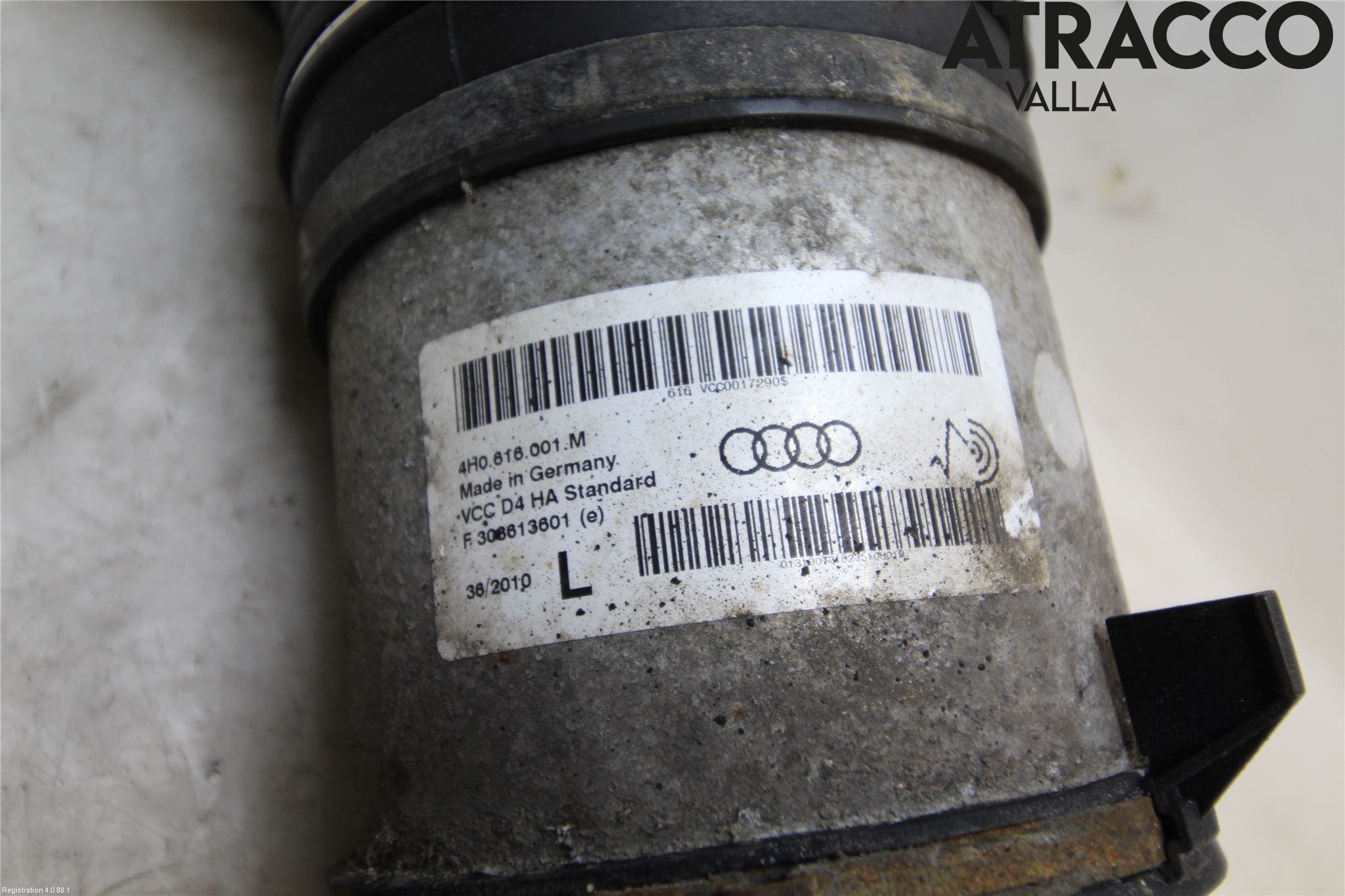 Audi A8/S8 4H 10-17 Støtdemper Bak