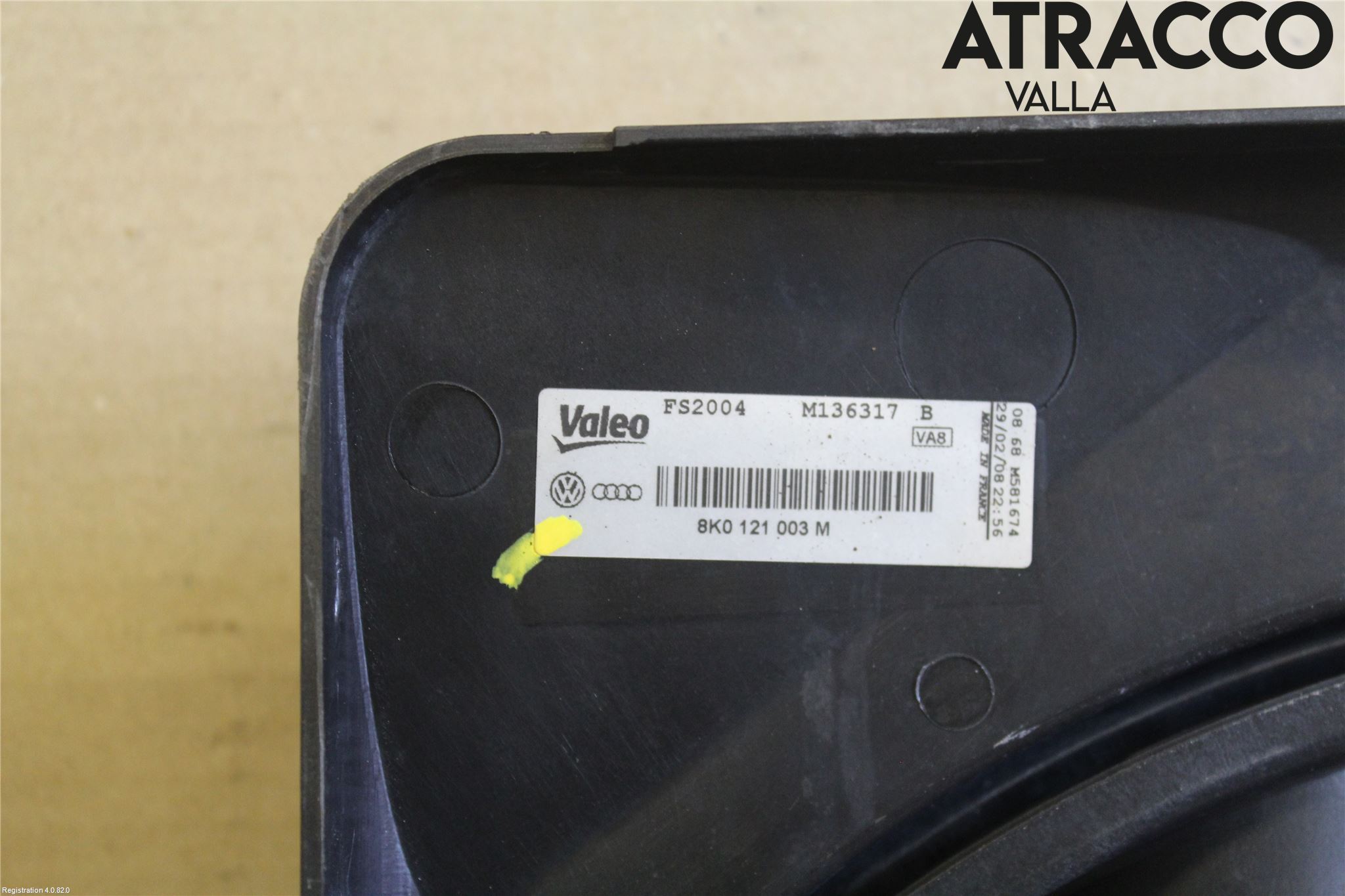 Audi A5 07-16 Kjølevifte-Radiator Hus-Kåpe