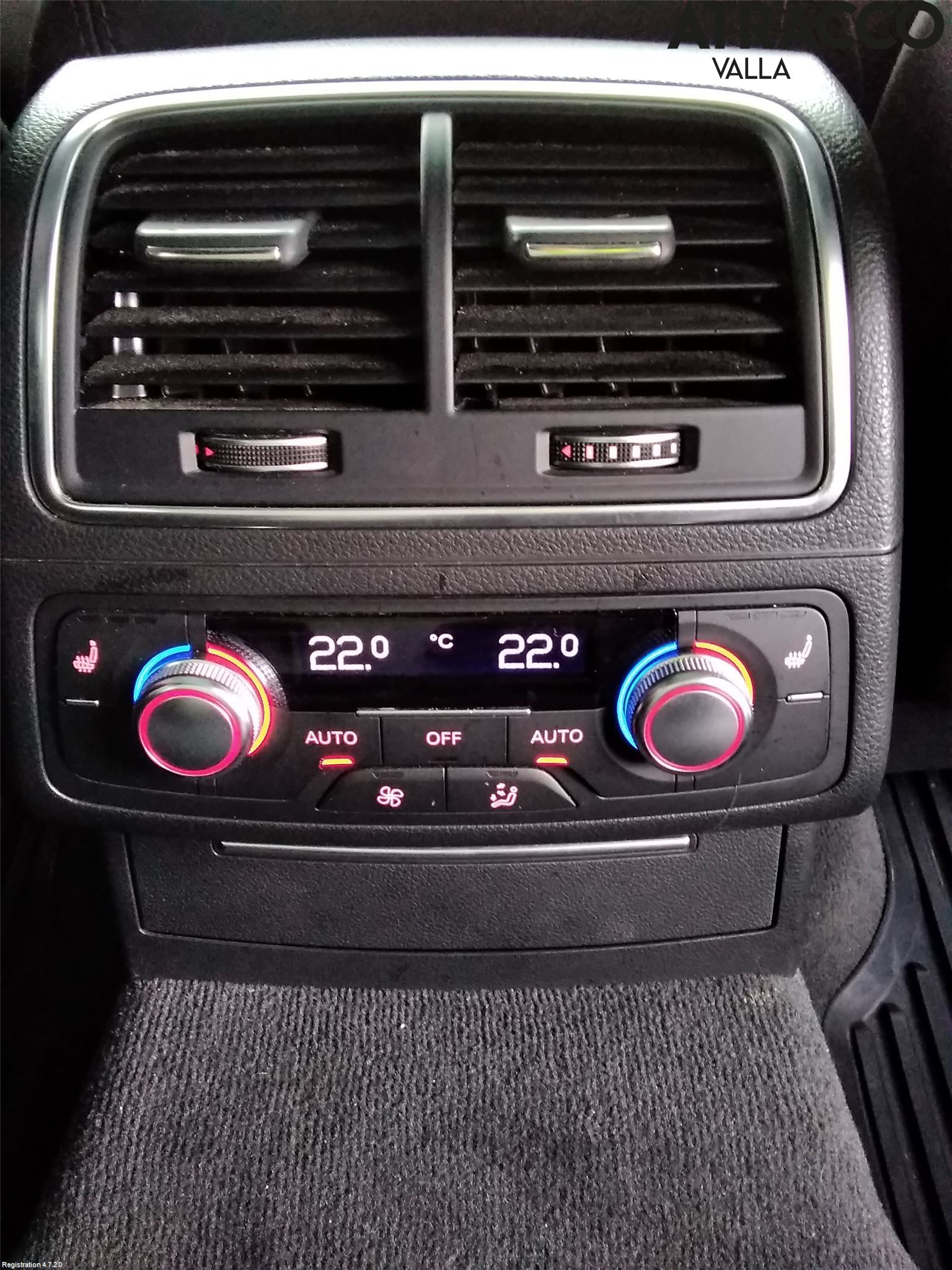 Audi A6 ALLROAD 12-18 Varme Ac Betjening-Display