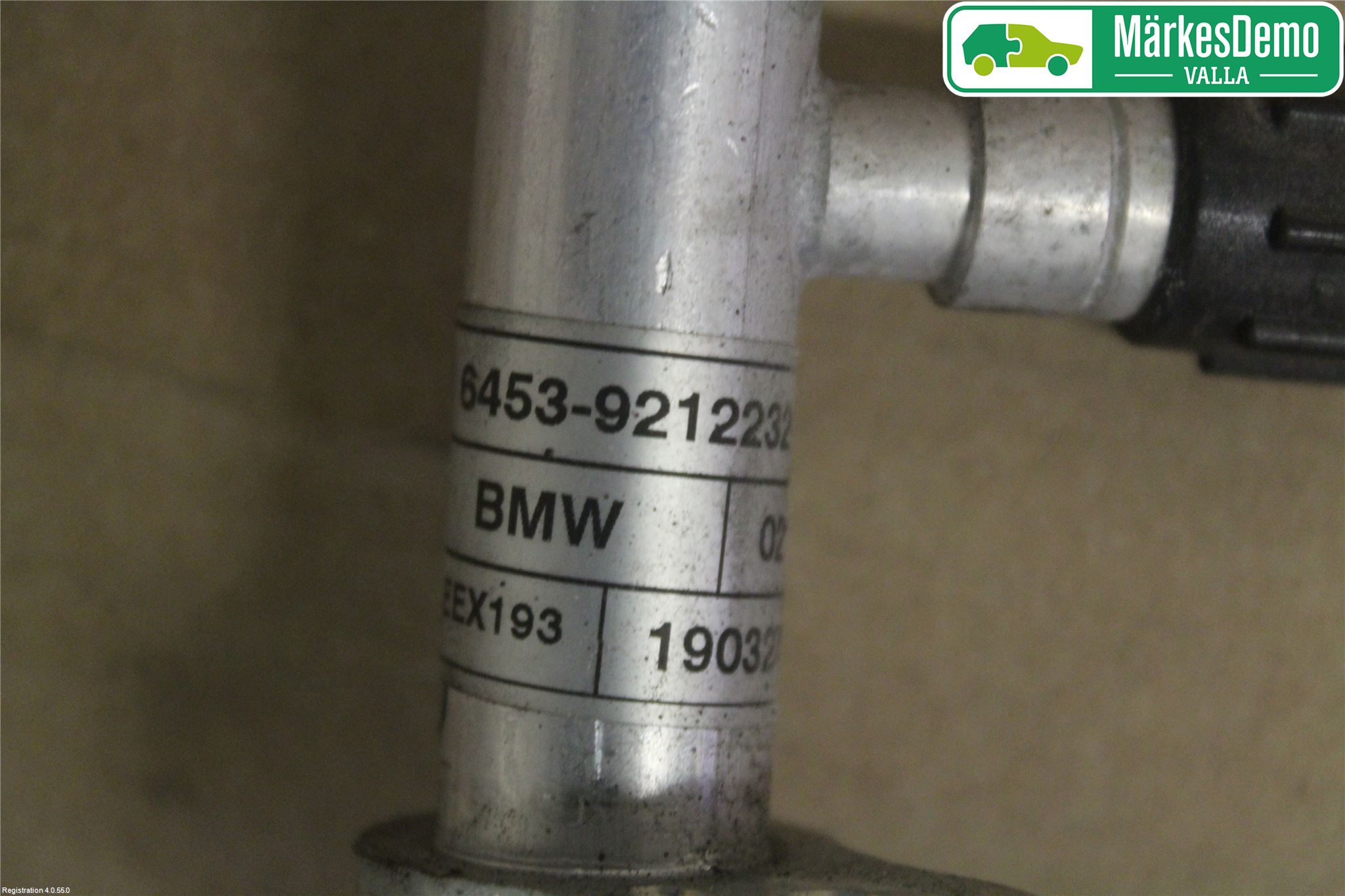 BMW 3 GT F34 13-19 Varme Ac Slange - Rør