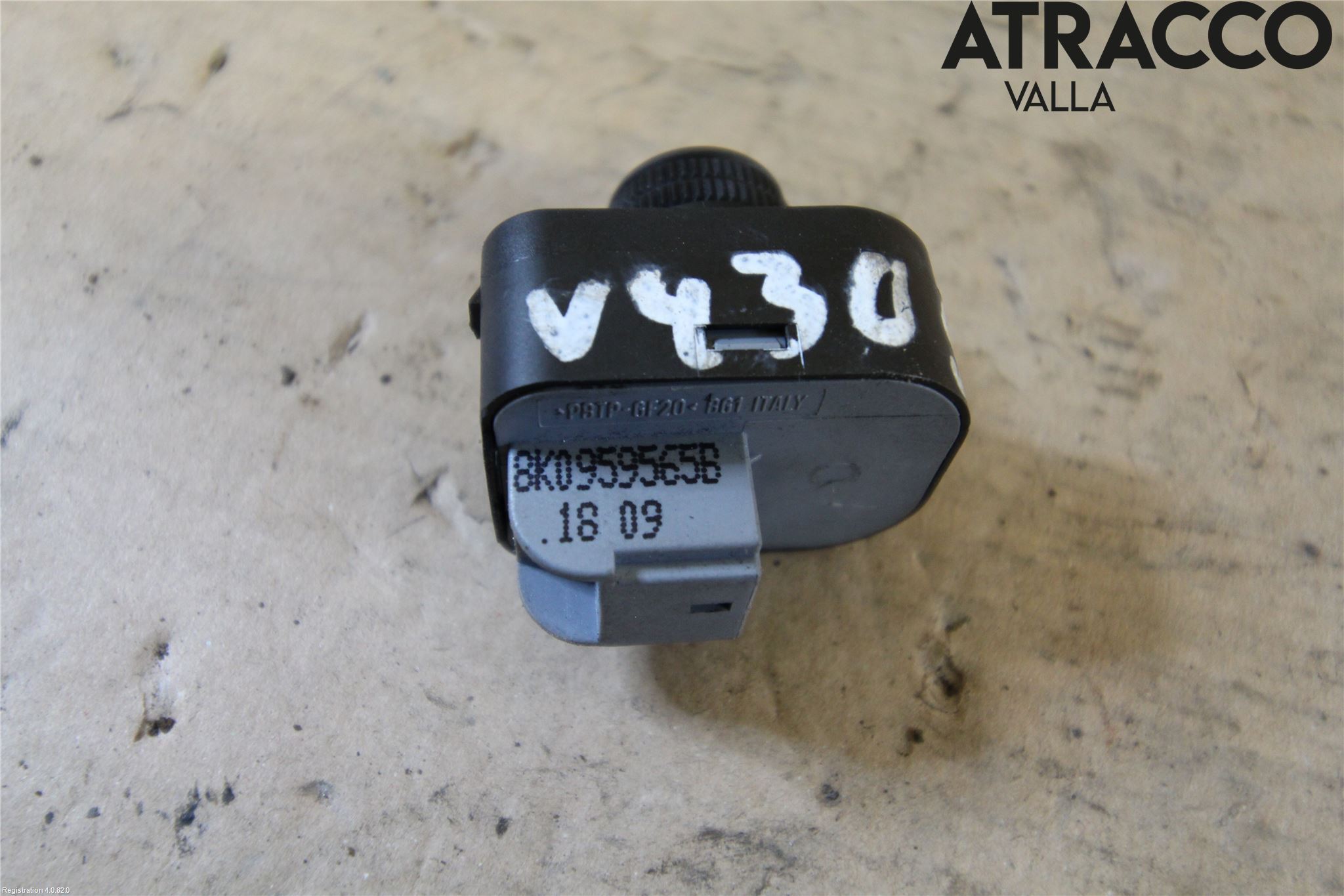 Audi A4/S4 08-11 Bryter Speil