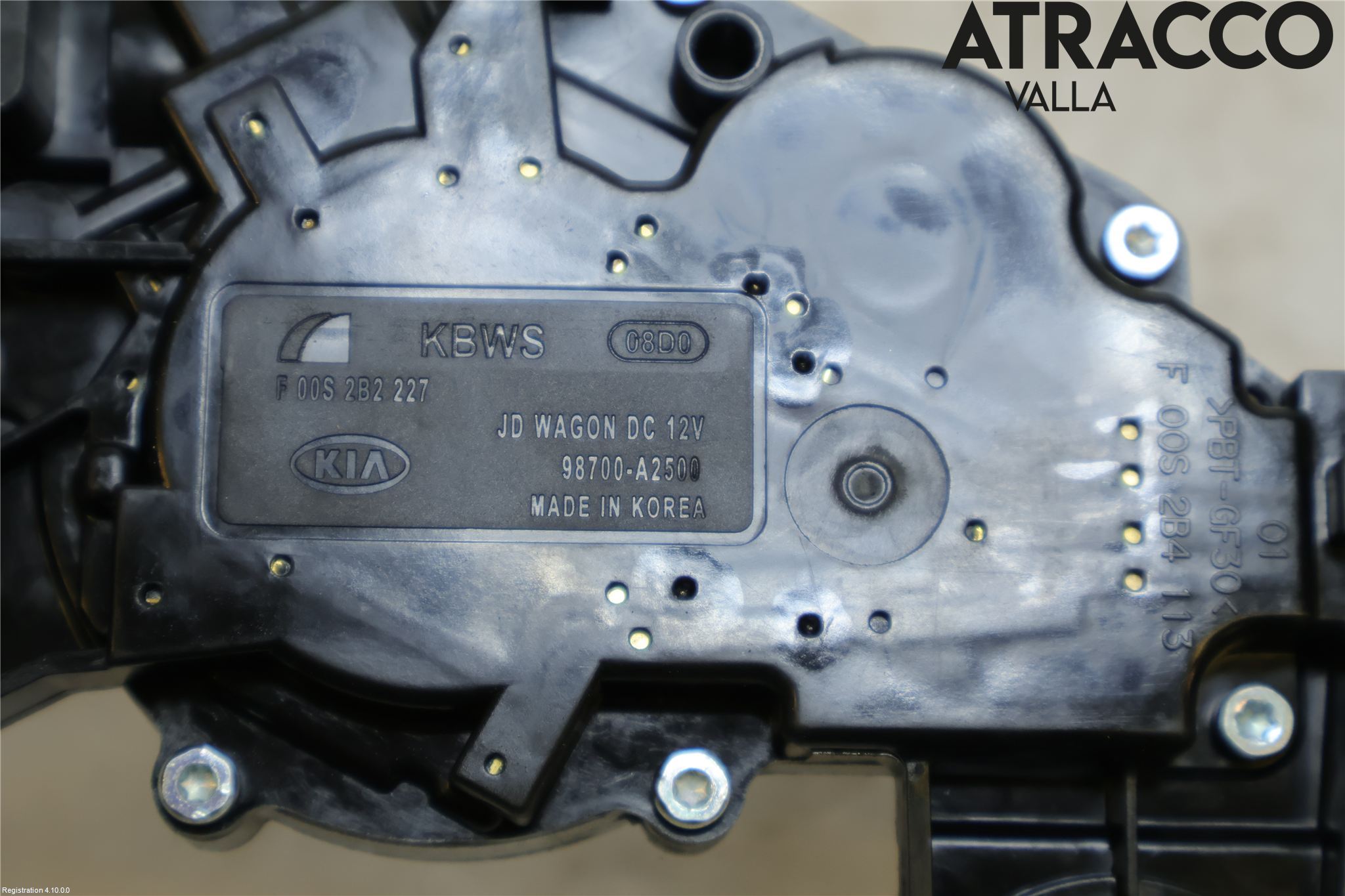Kia CEED 12-18 Viskermotor Bakluke