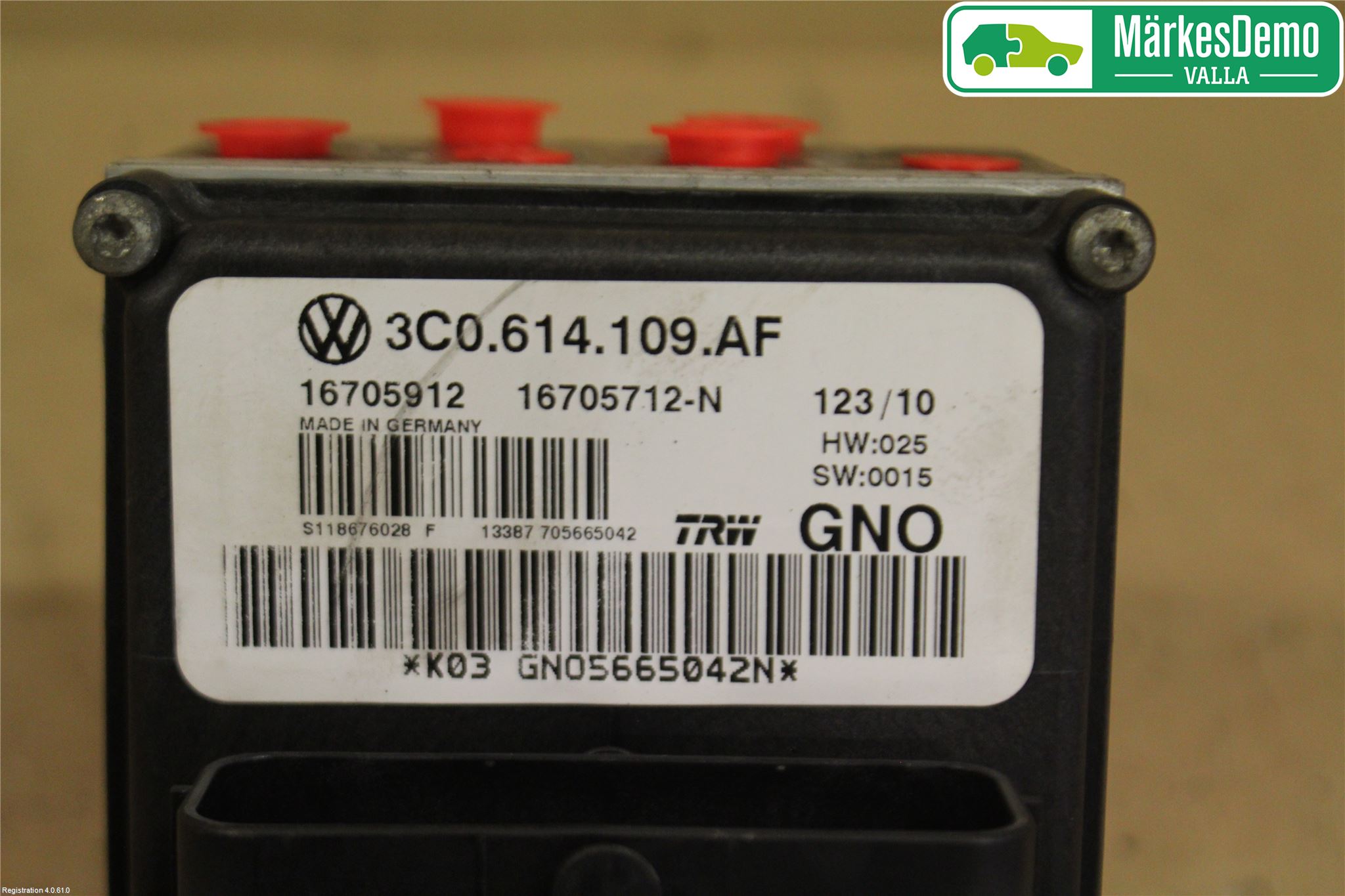 Volkswagen VW PASSAT 05-11 Abs Hydraulikkaggregat