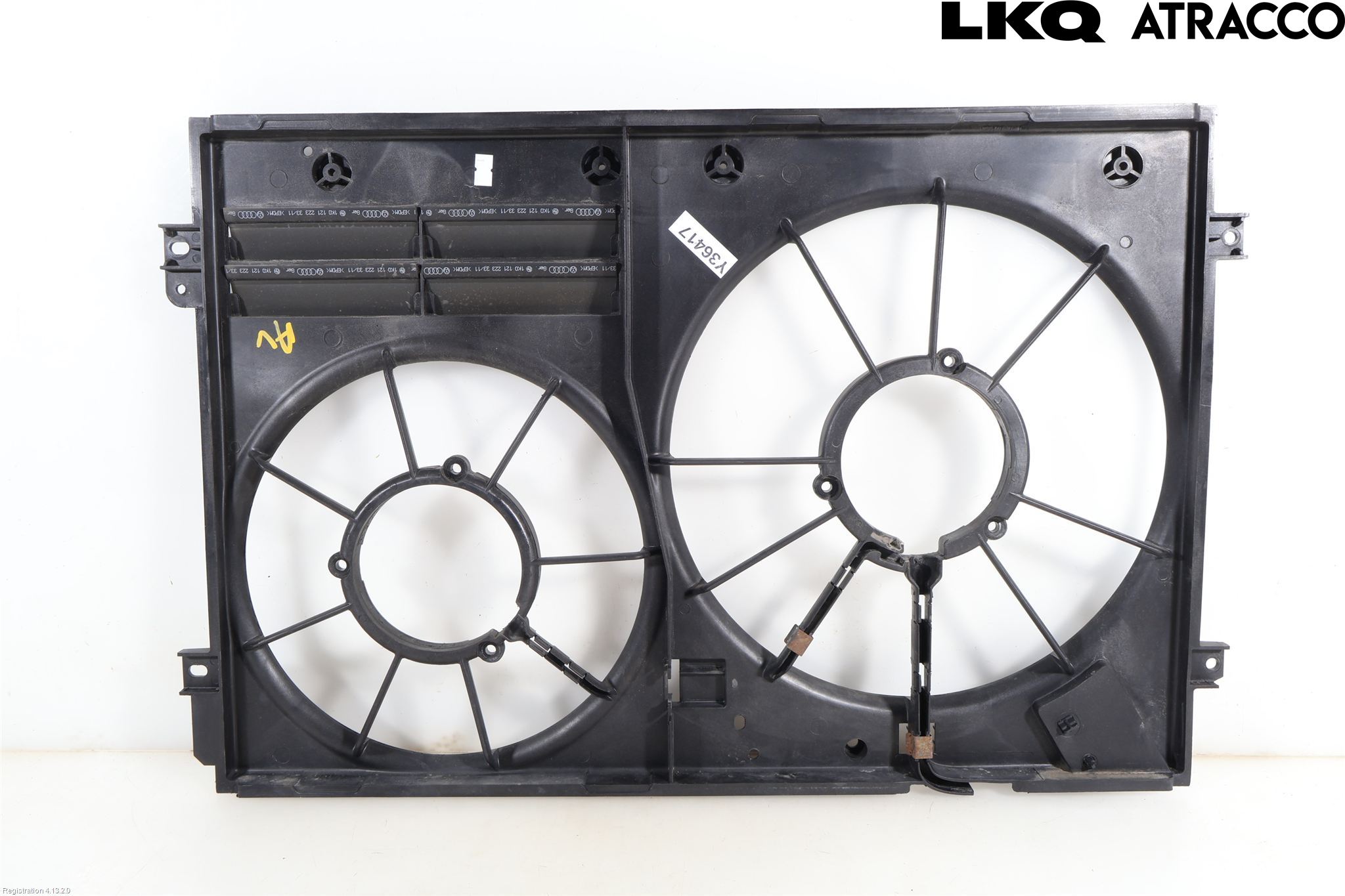 Volkswagen VW GOLF PLUS/CROSS GOLF 04-14 Kjølevifte-Radiator Hus-Kåpe