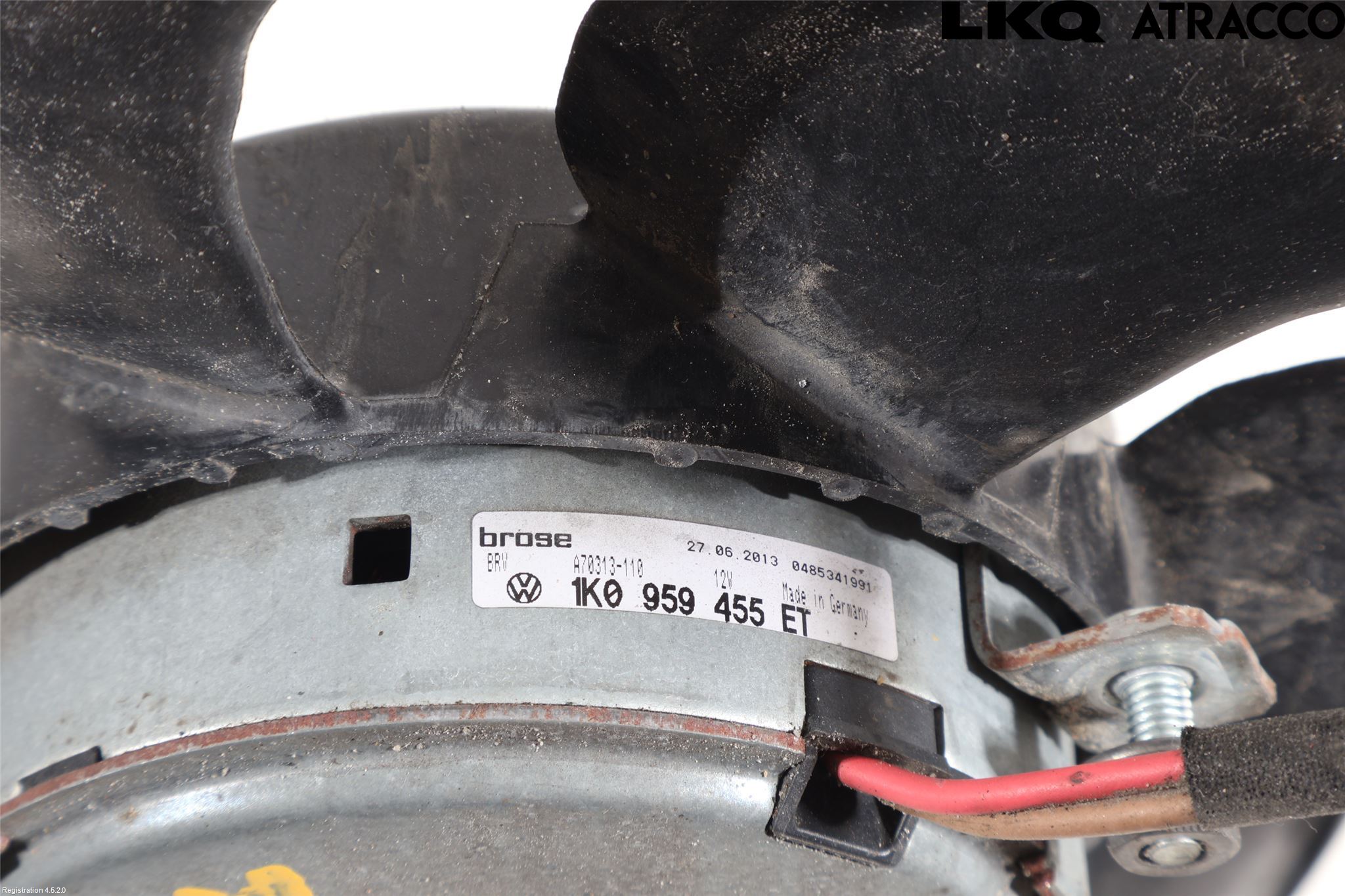 Volkswagen VW PASSAT 11-14 Kjølevifte Elektrisk