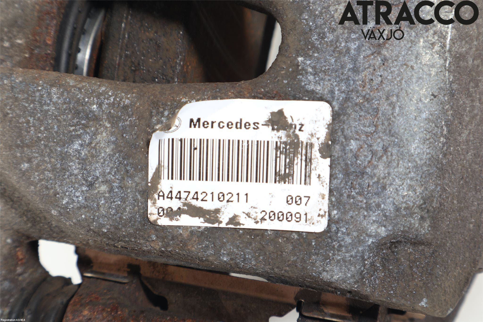 Mercedes-Benz MB VITO/V-KLASS (W640,W447,W448) 14- Bremsecaliper Foran Venstre