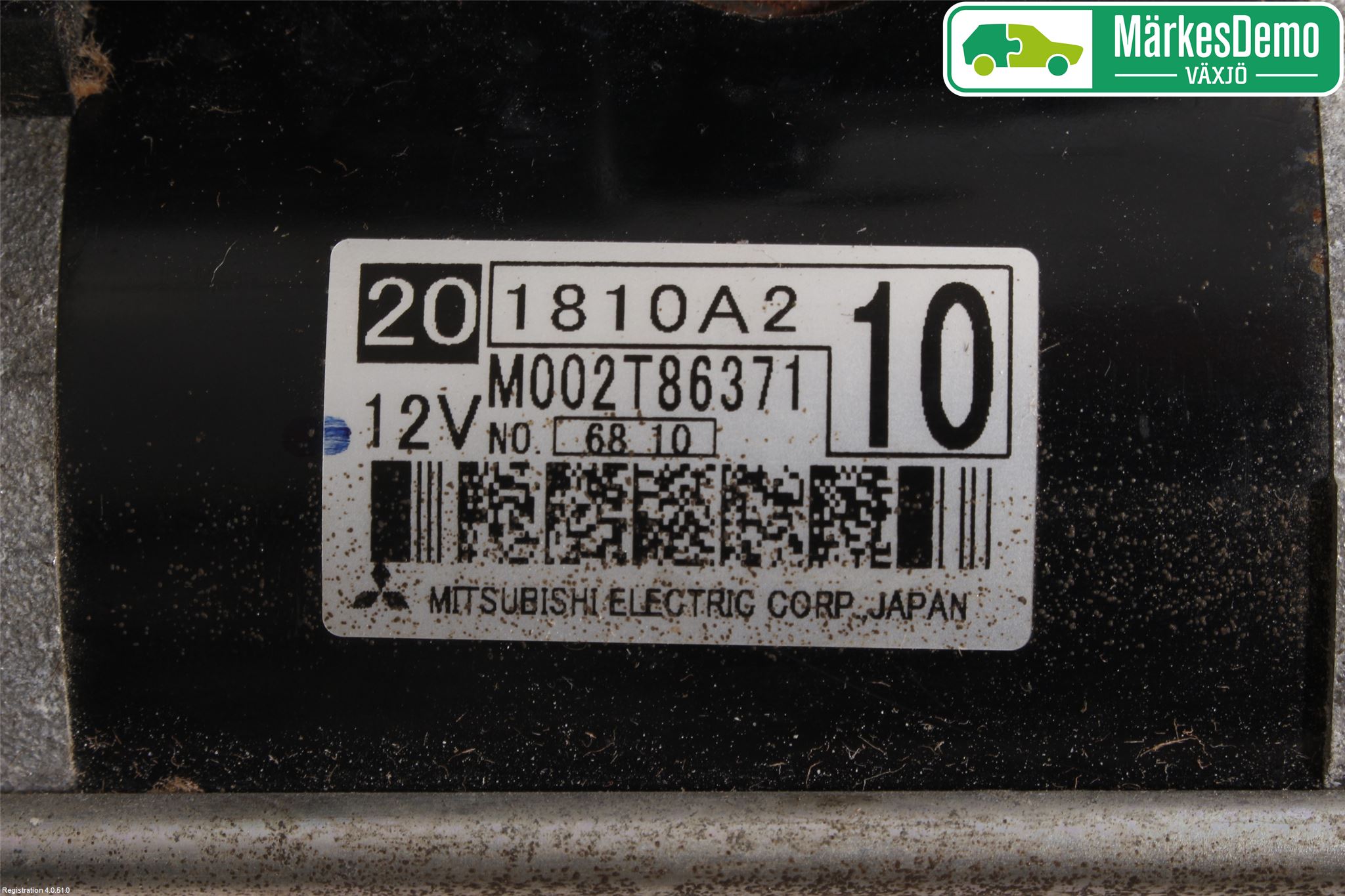 Mitsubishi ASX 10-22 Startmotor Diesel