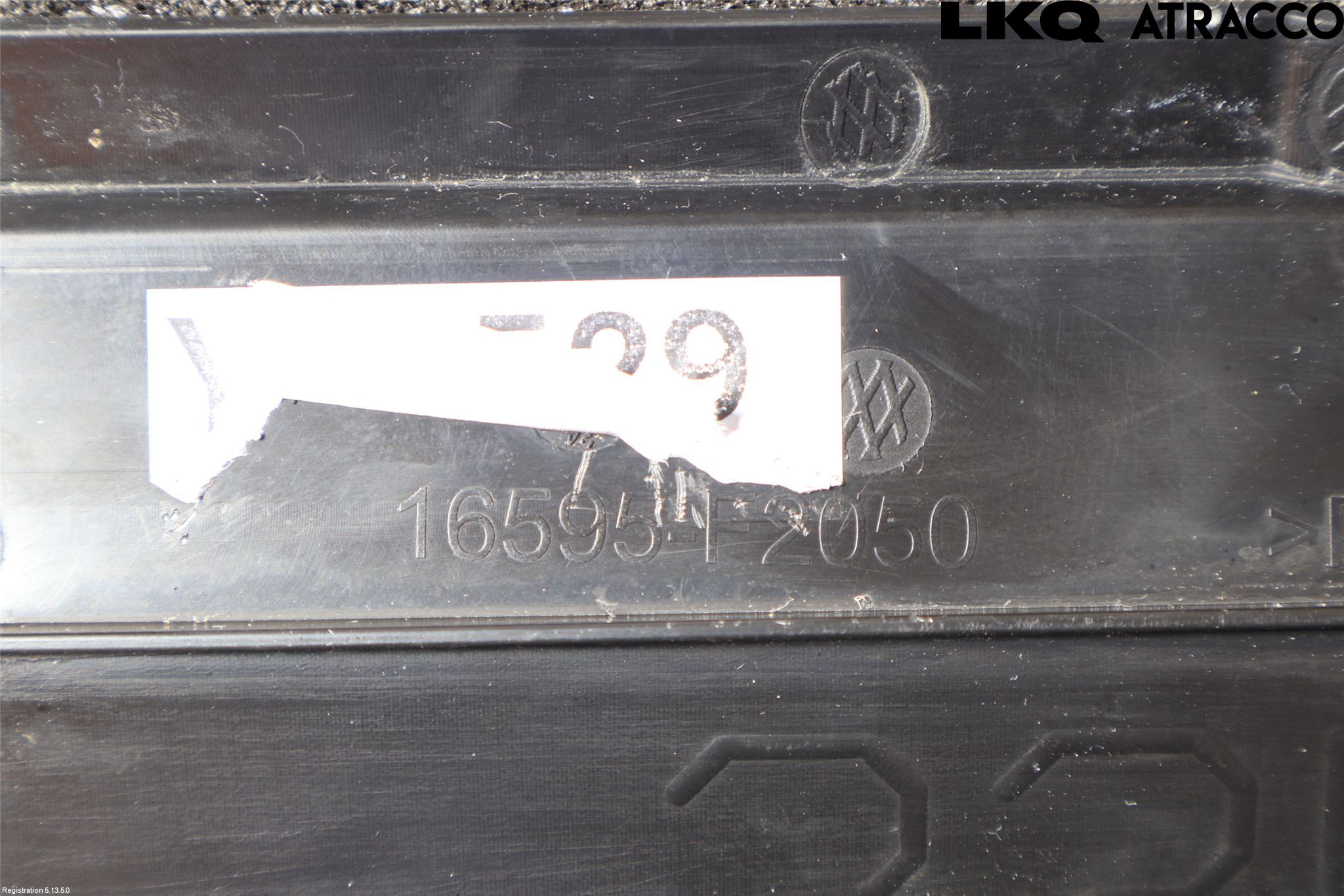 Toyota COROLLA 19- Luftstyring Front