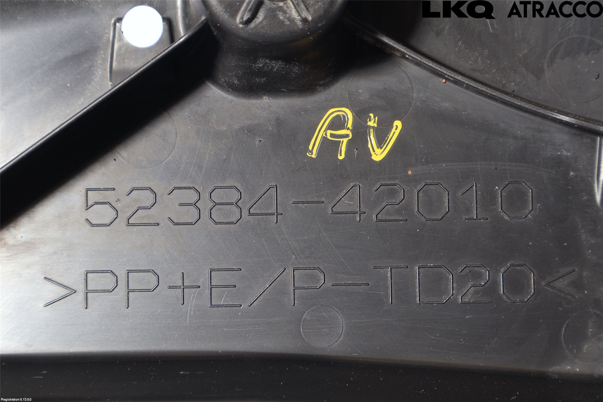 Lexus RZ 23- Bunnplate U Motor-Gear-Dørk