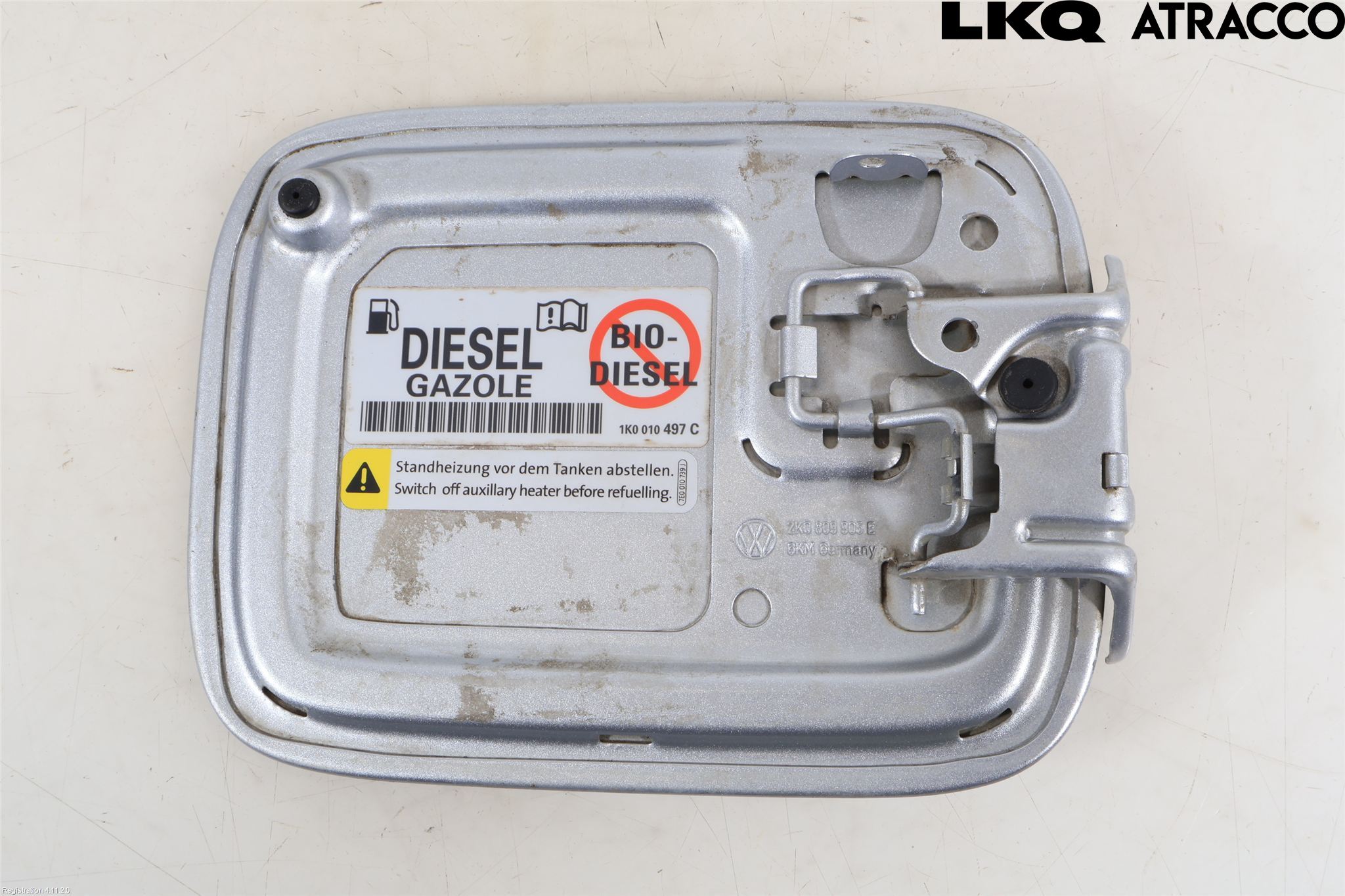 Volkswagen VW CADDY      04-10 Drivstoff Tankluke