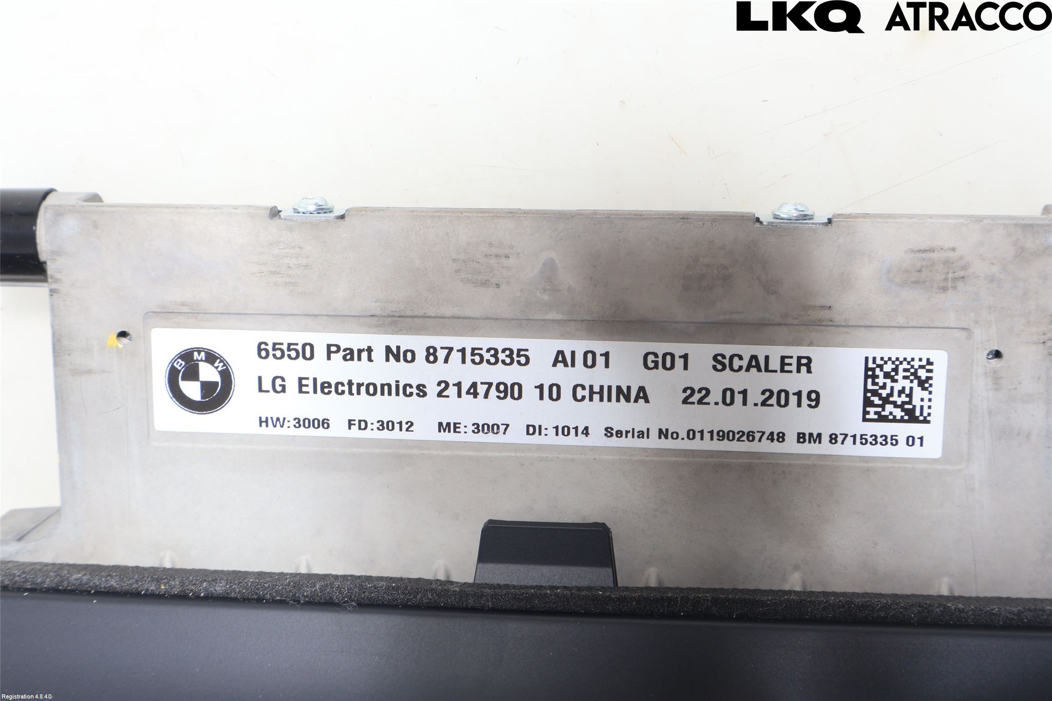 BMW X3 G01 18- Stereo Radio Med Cd