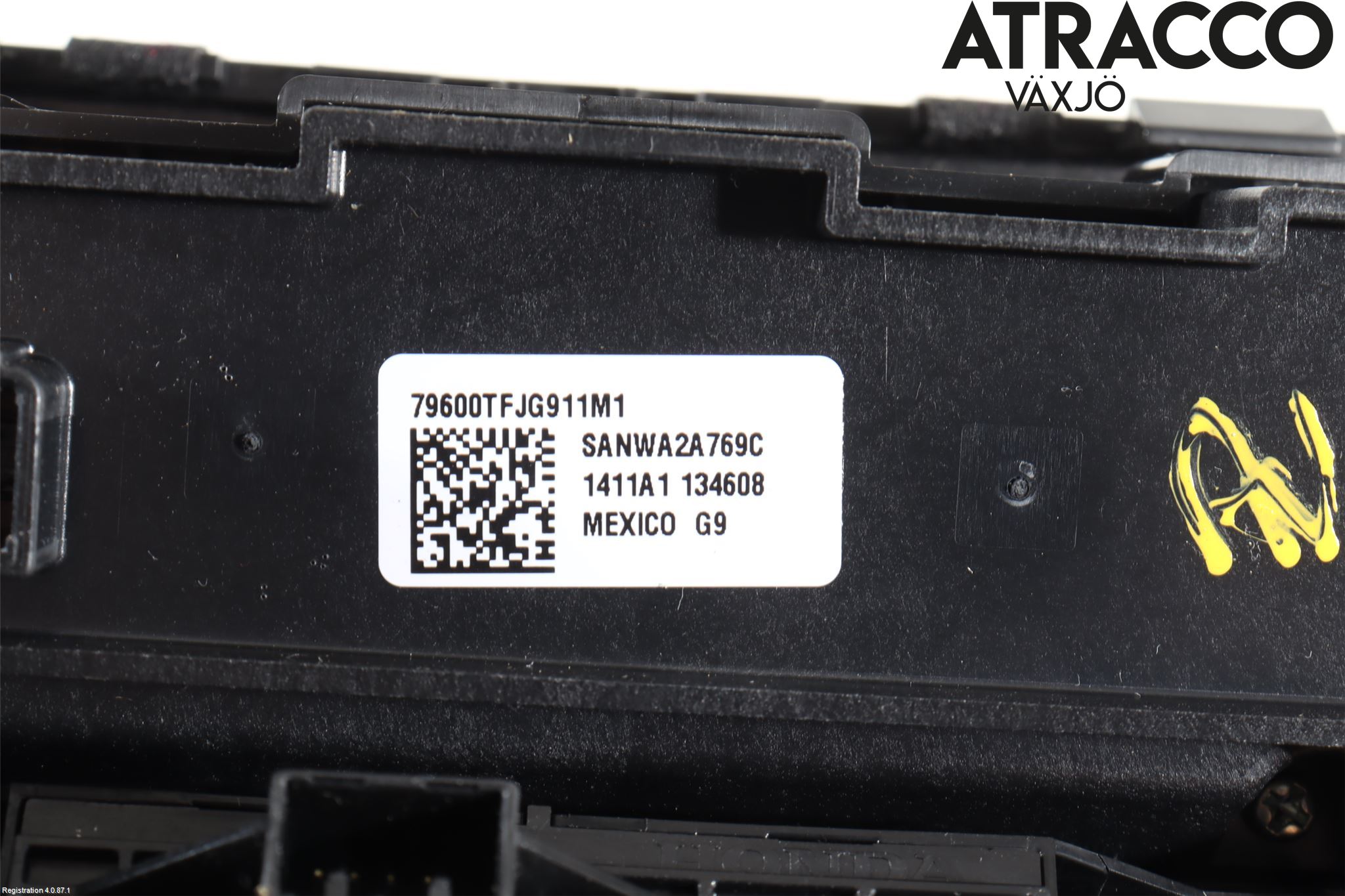 Honda CIVIC 17-22 Varme Ac Betjening-Display