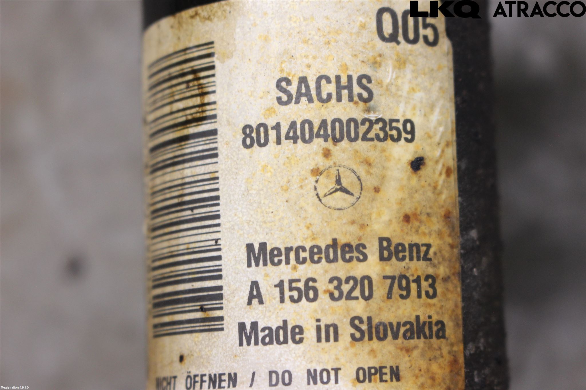 Mercedes-Benz MB GLA-KLASS (X156) 13-20 Fjærbein Foran Venstre