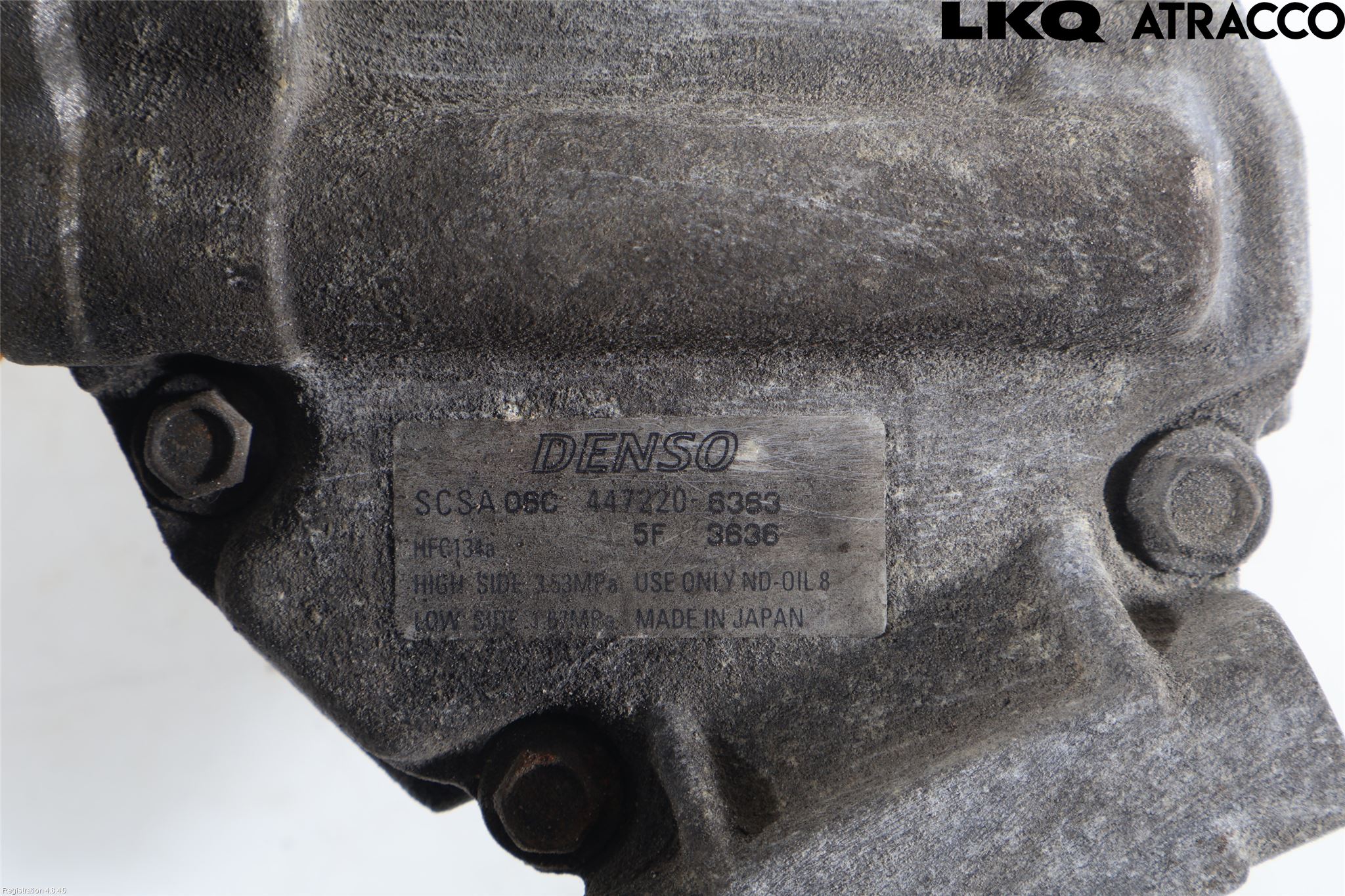 Toyota COROLLA 02-07 Varme Ac Kompressor