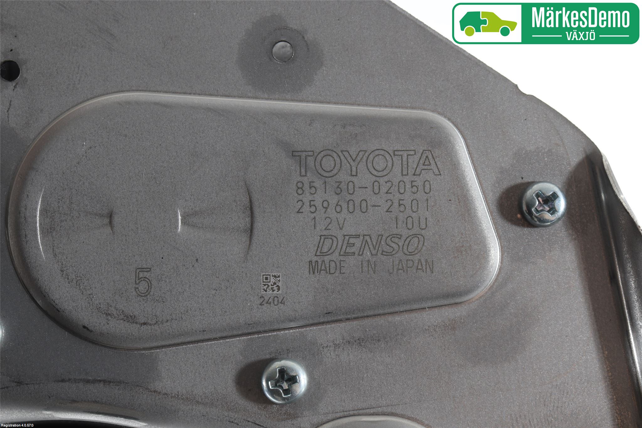 Toyota AURIS 13-19 Viskermotor Bakluke