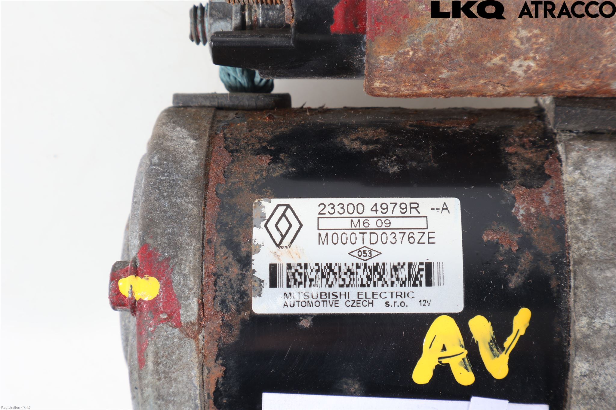 Nissan QASHQAI 14-17 Startmotor