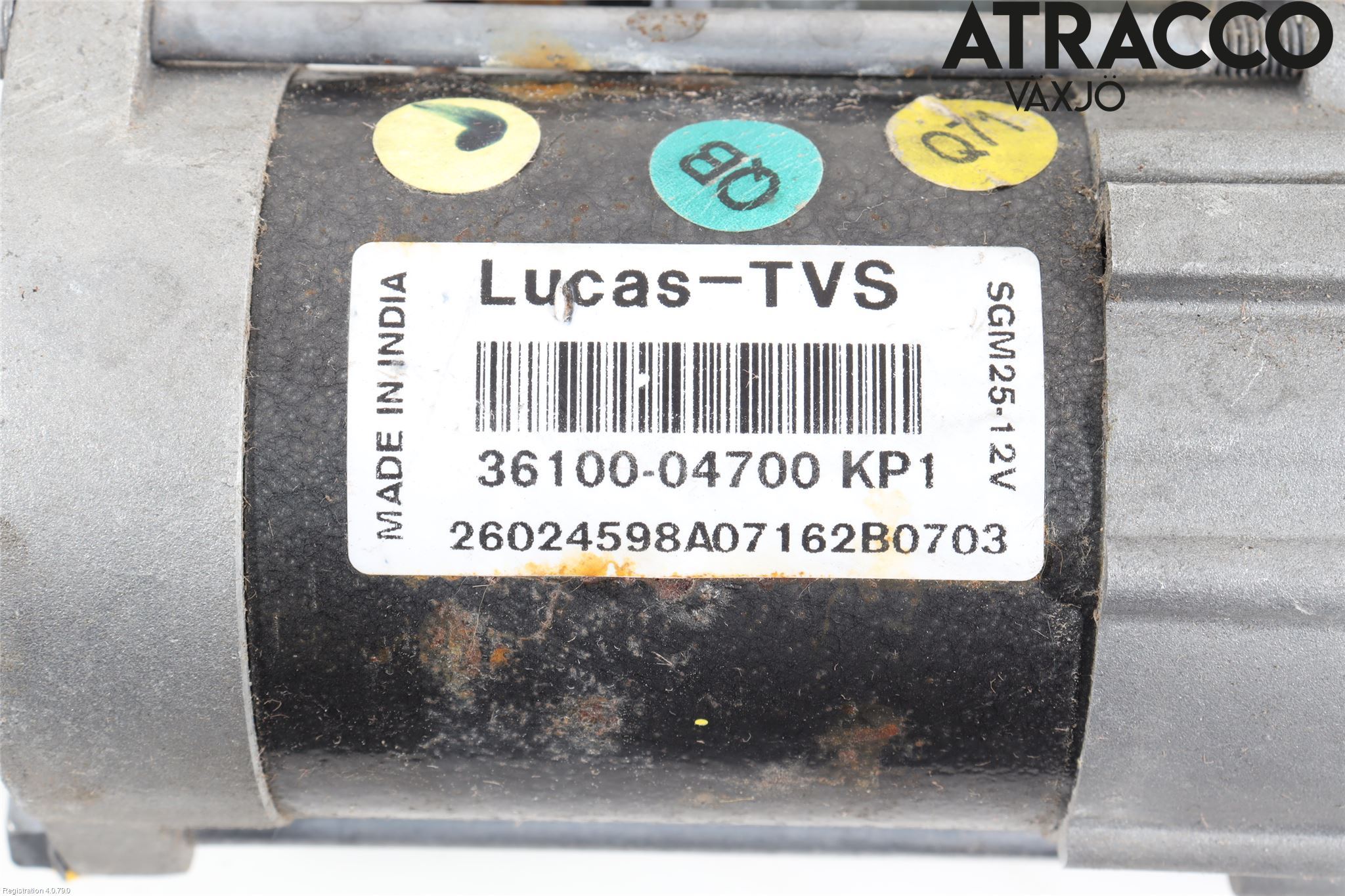 Hyundai i10 BA 14-16 Startmotor