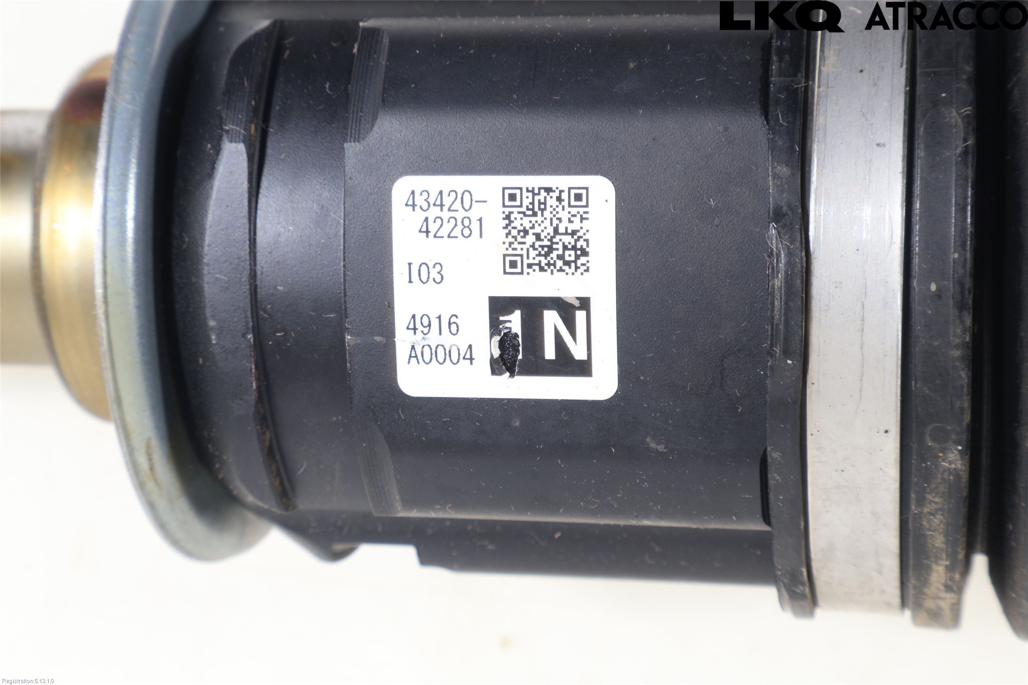 Lexus NX 300h 15-21 Drivaksel Foran Kompl Venstre