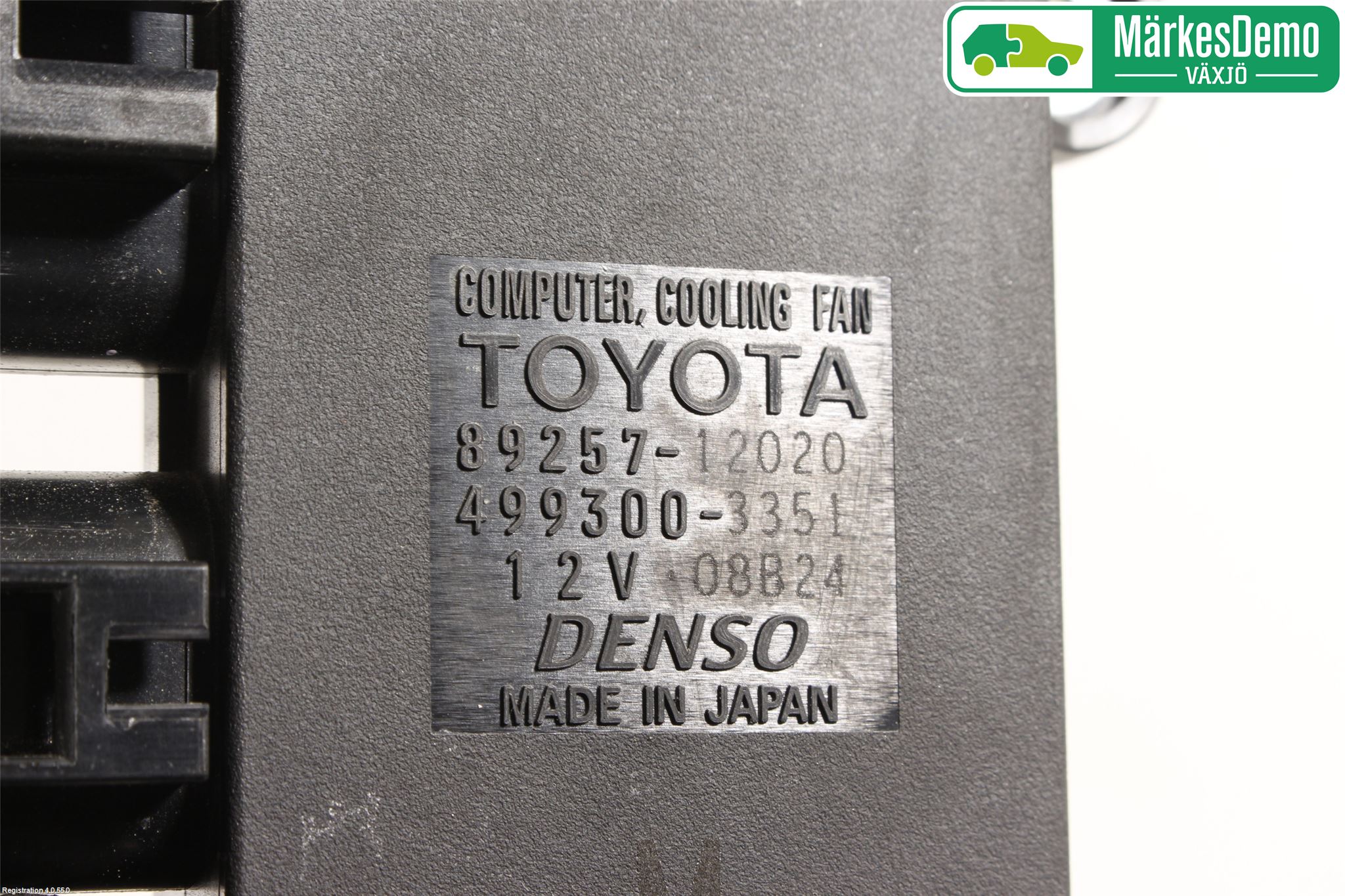 Toyota YARIS XP130 15-20 Varmeapparat Viftemotstand
