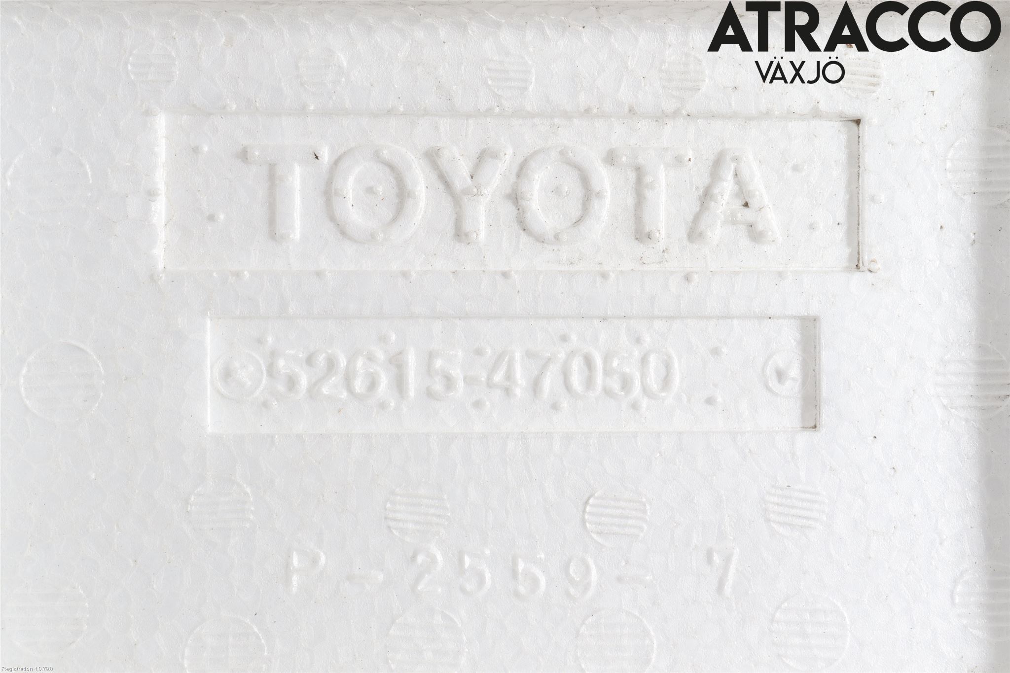 Toyota PRIUS ZVW30 09-20 Støtfanger Bak Deform Element