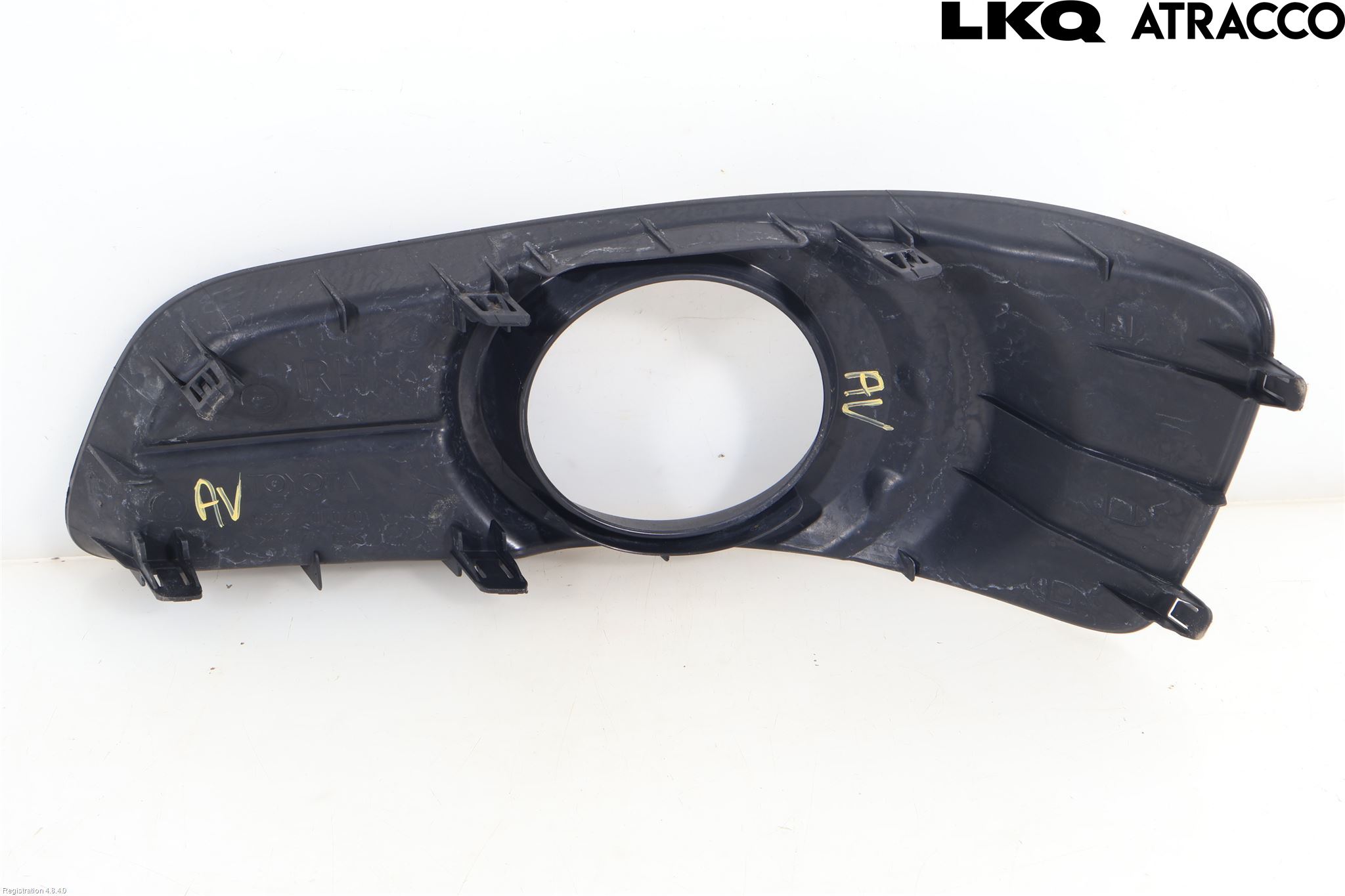 Toyota COROLLA VERSO 08-09 Frontlykt Kurve-Tåkelys Ramme