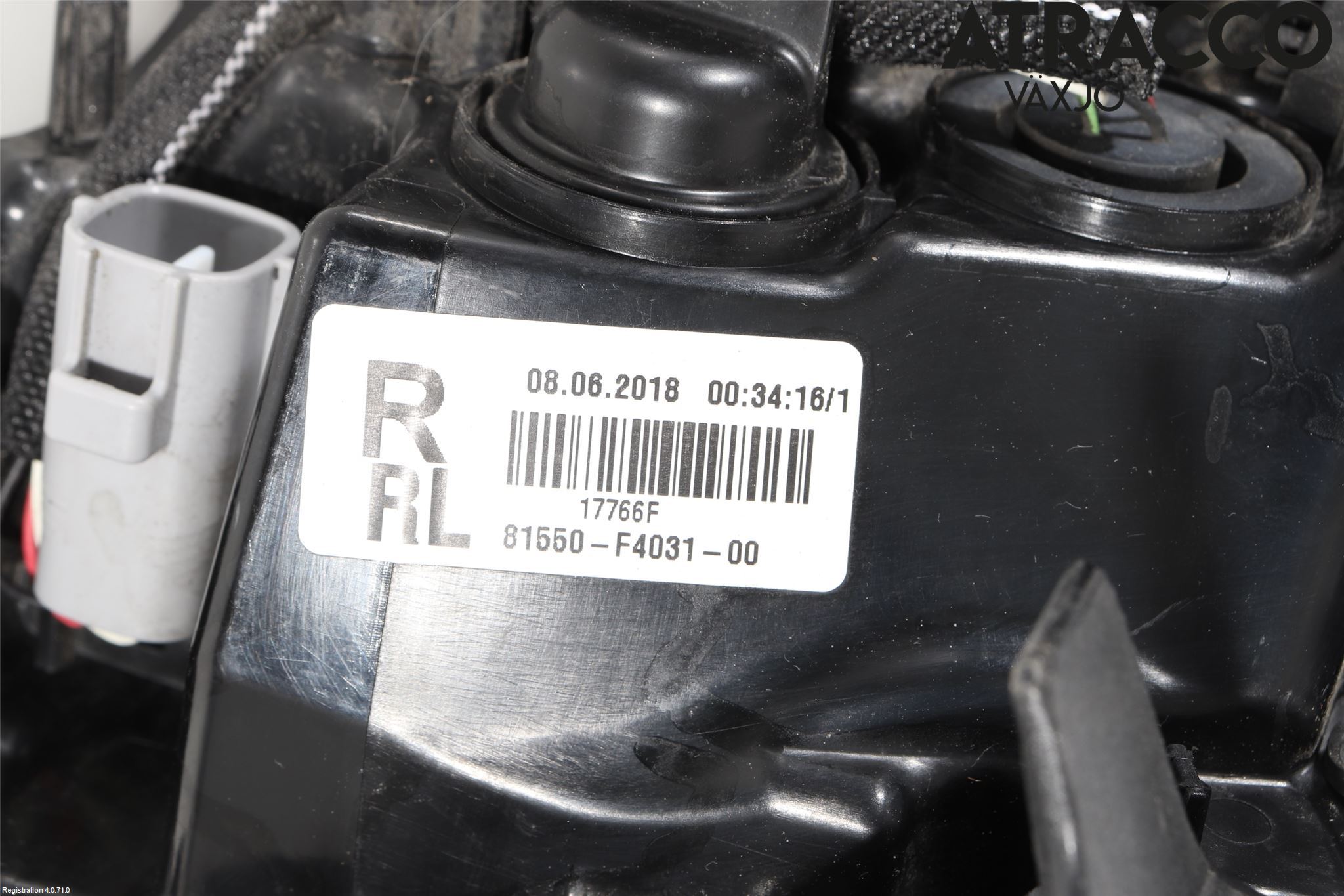 Toyota C-HR 16-23 Baklykt Høyre
