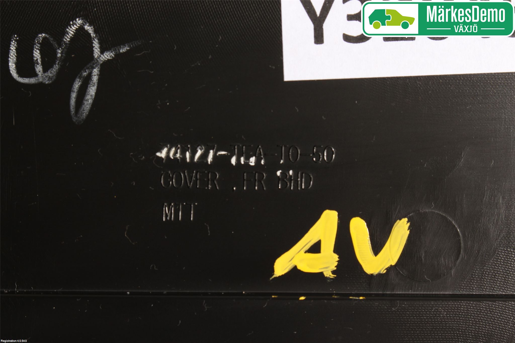 Honda CIVIC 17-22 Frontplate Øvre
