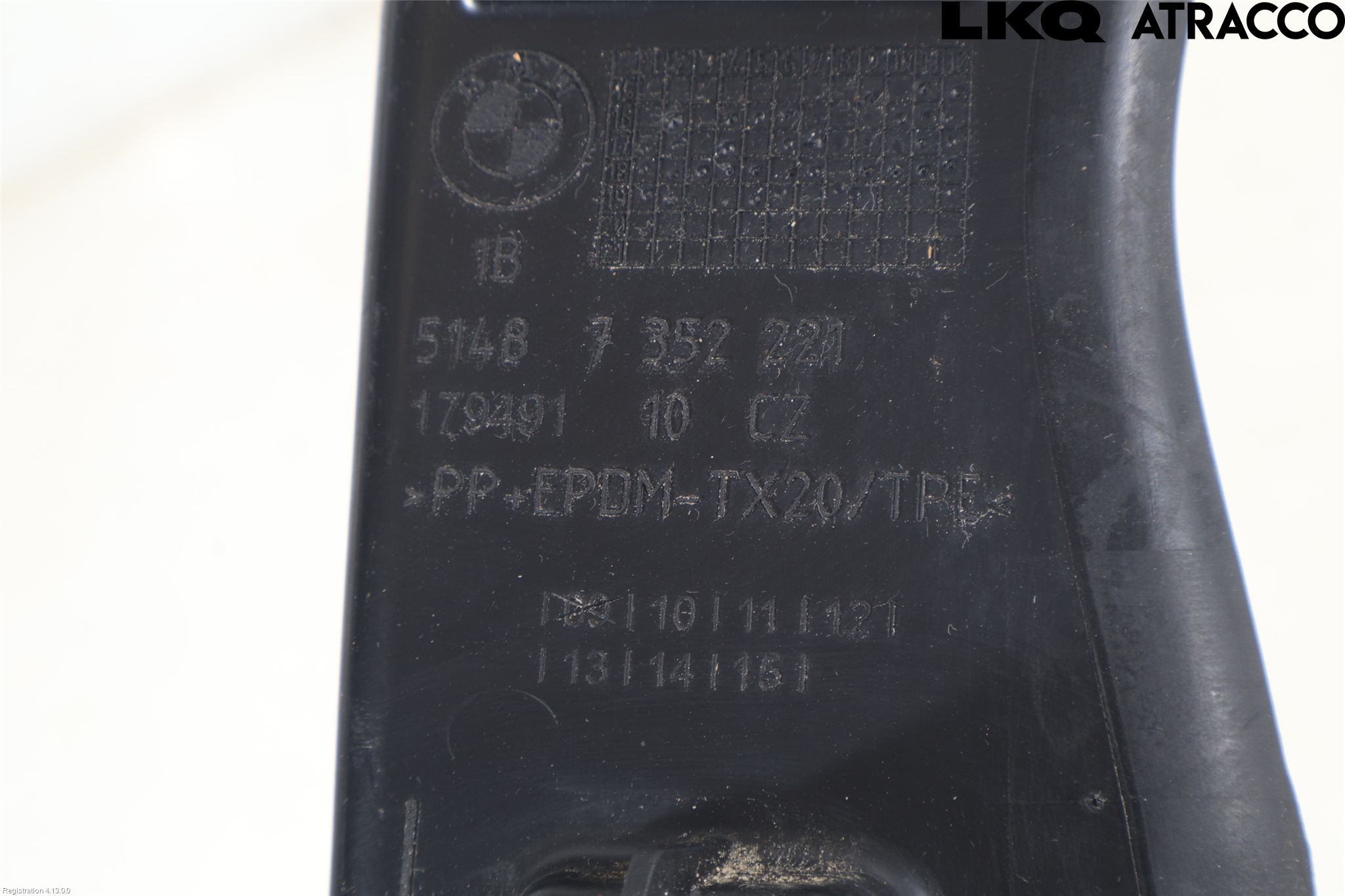 BMW 5 G30/G31/F90 17-23 Skjerm Hjørne Utfylling Foran