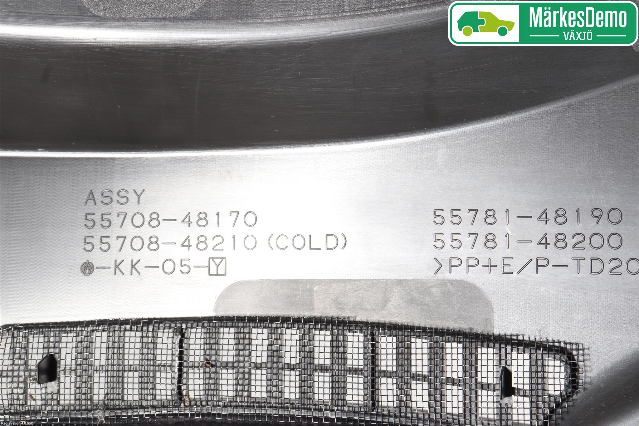 Lexus RX AL20 16-22 Visker Deksel-Grill-Under Frr