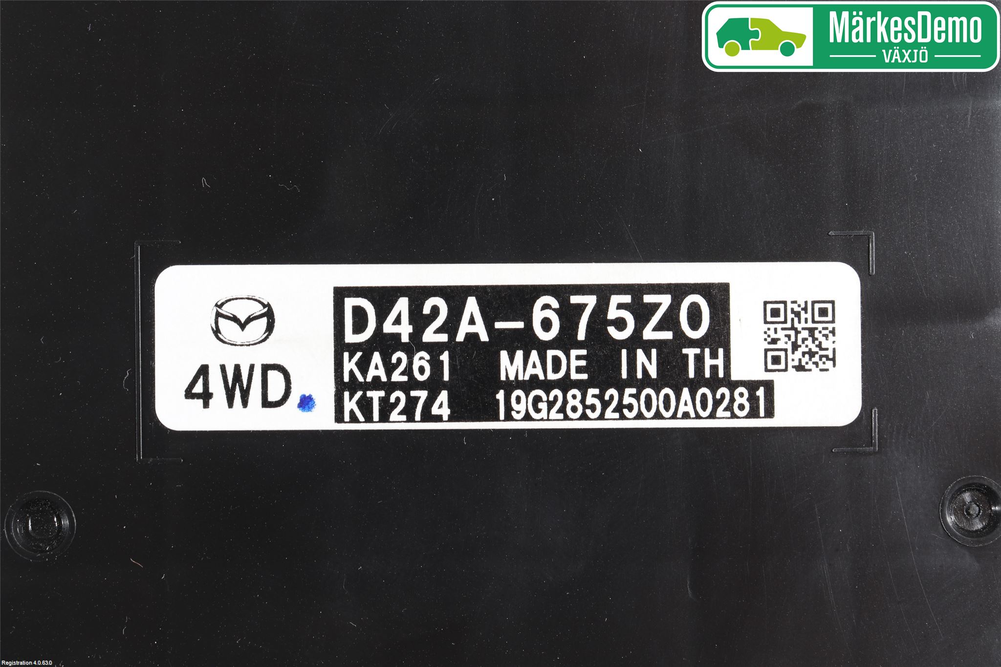 Mazda CX-30 20- Styreenhet 4Wd