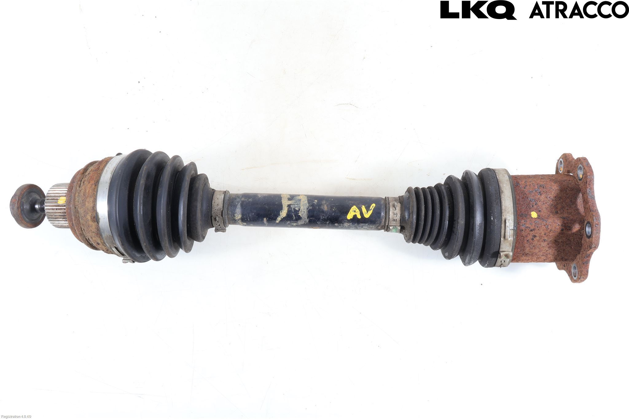Audi A5 07-16 Drivaksel Foran Kompl Venstre