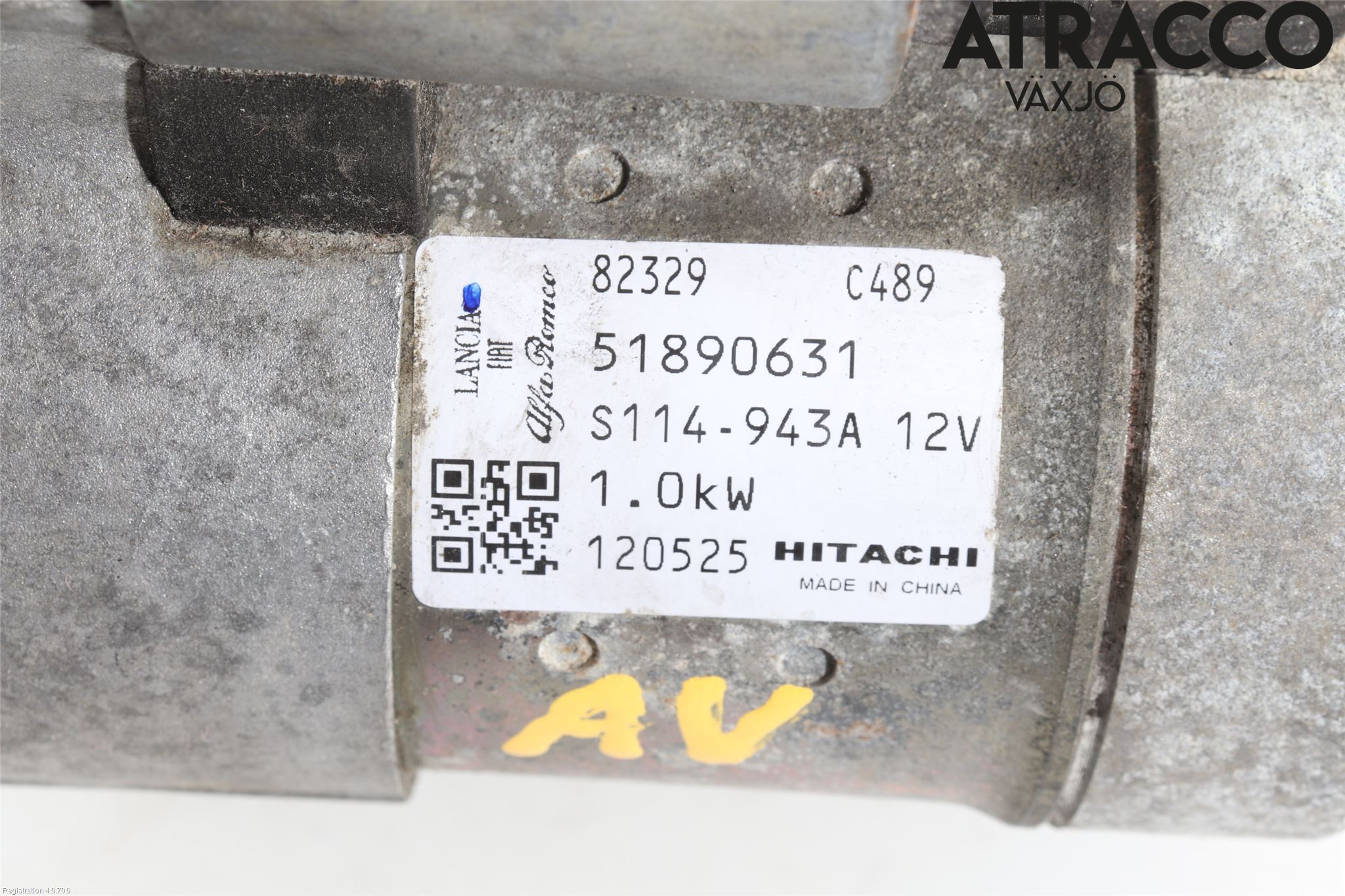 Fiat DOBLO CARGO Startmotor