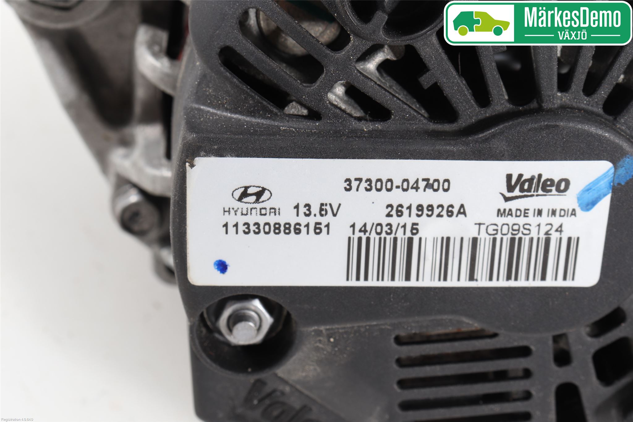 Hyundai i10 BA 14-16 Dynamo