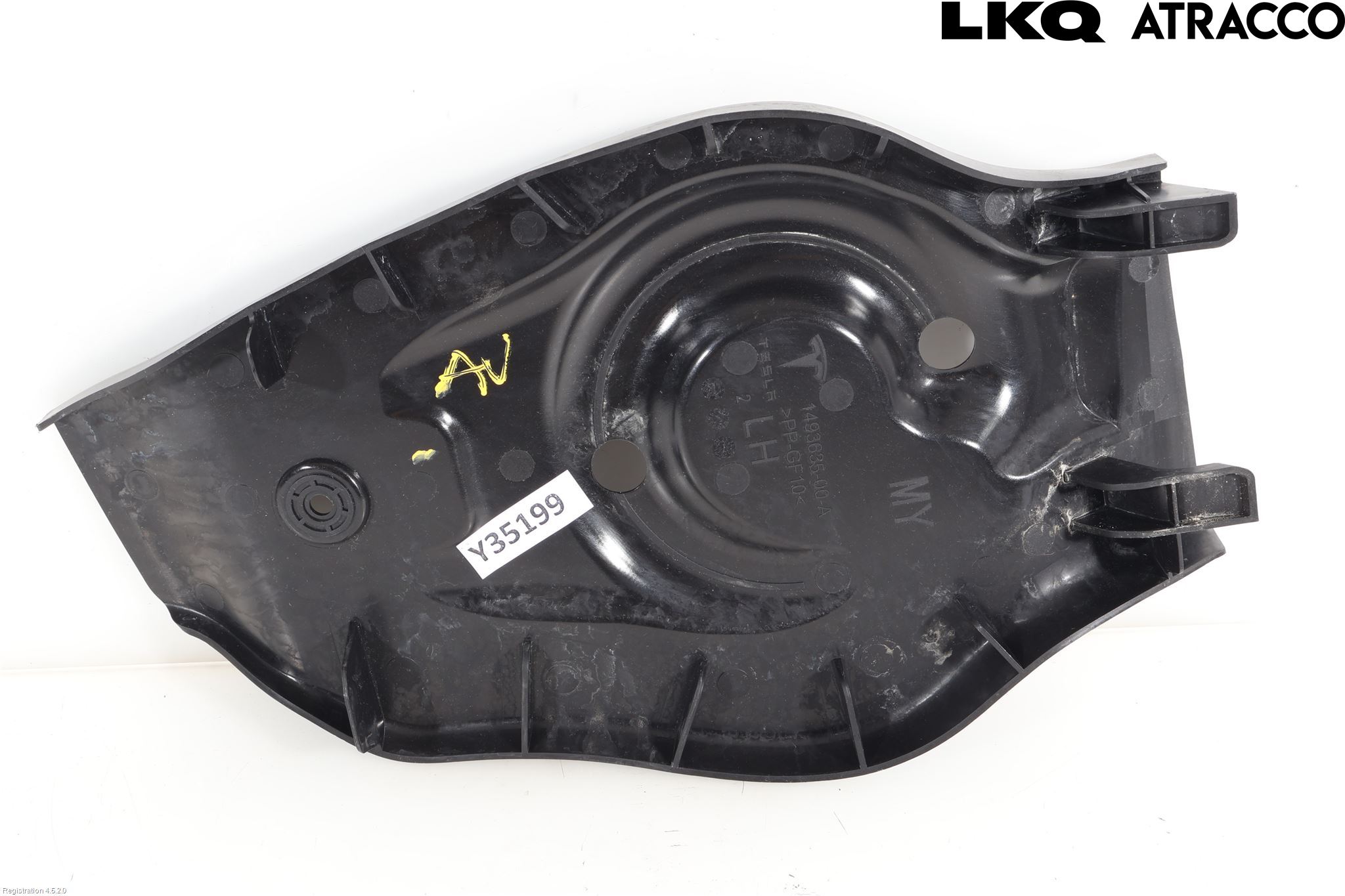 Tesla MODEL Y 21- Bunnplate U Motor-Gear-Dørk