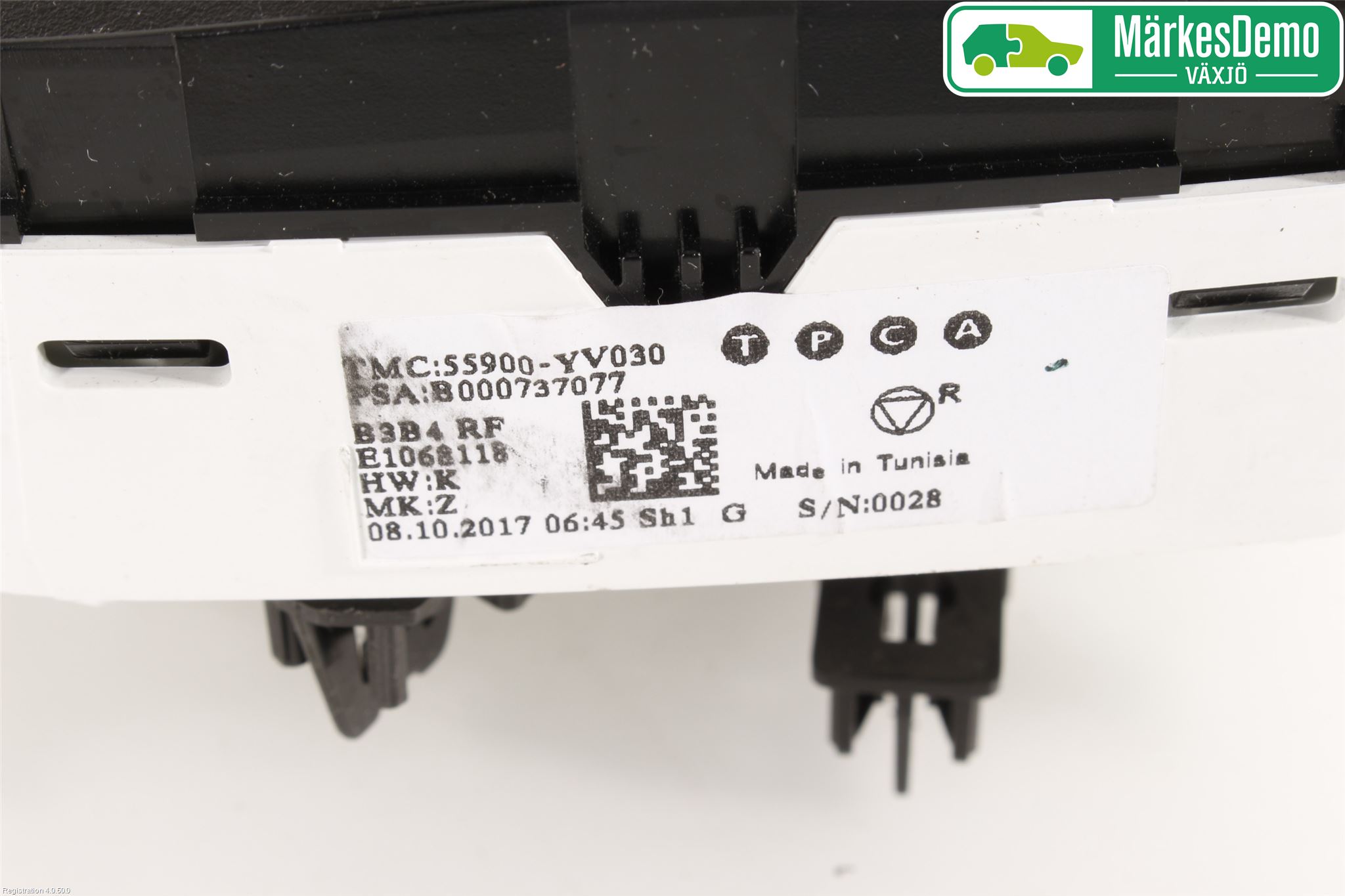 Toyota AYGO 15-21 Varme Ac Betjening-Display