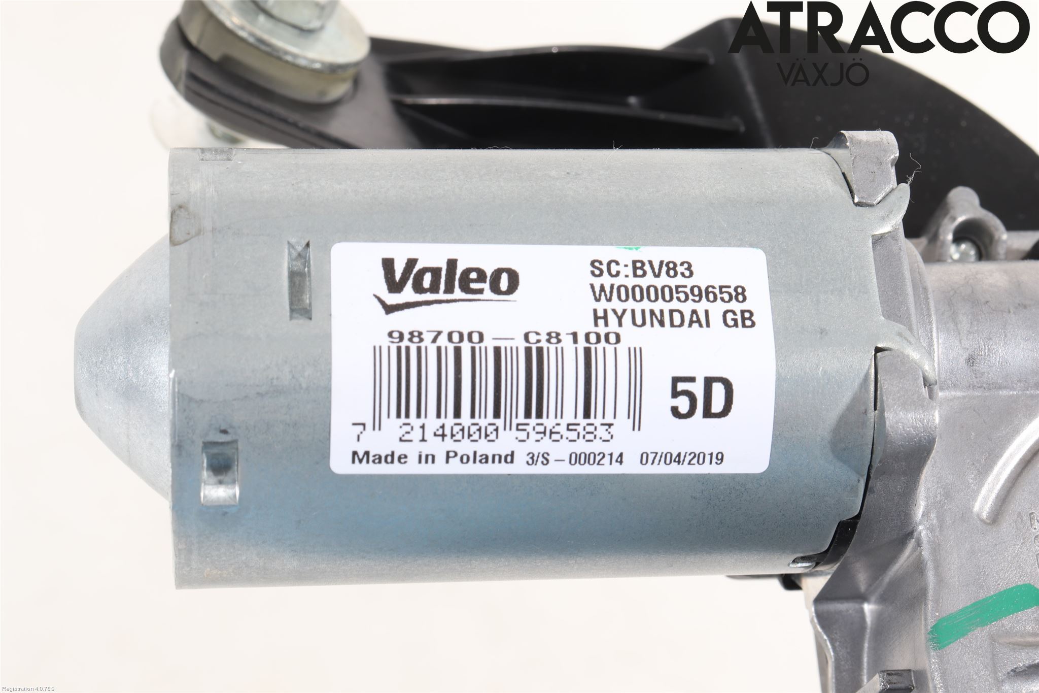 Hyundai i20 GB 15-20 Viskermotor Bakluke
