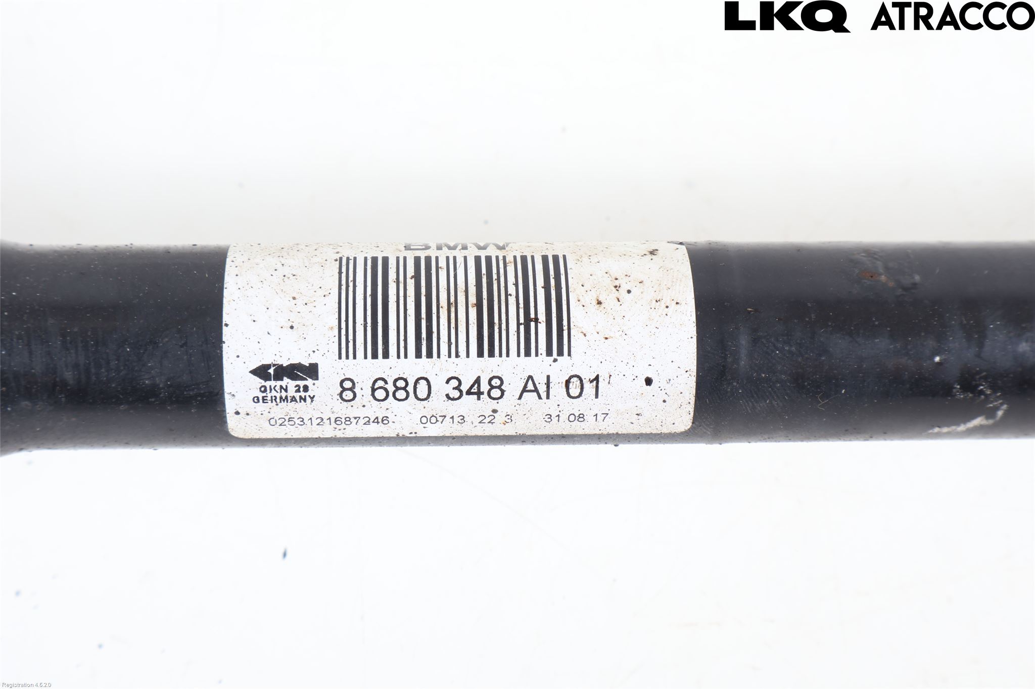 BMW 1 F20/F21 11-19 Drivaksel Bak Kompl Høyre