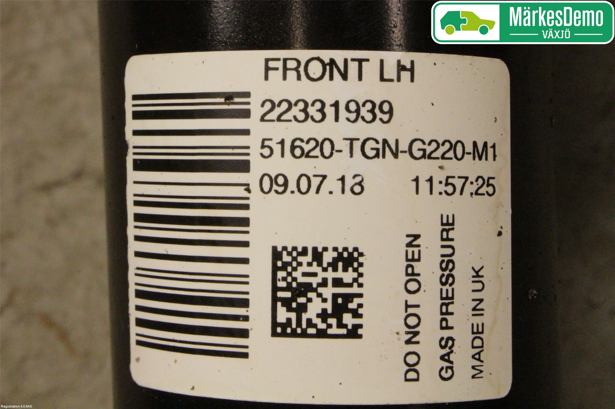Honda CIVIC 17-22 Fjærbein Foran Venstre