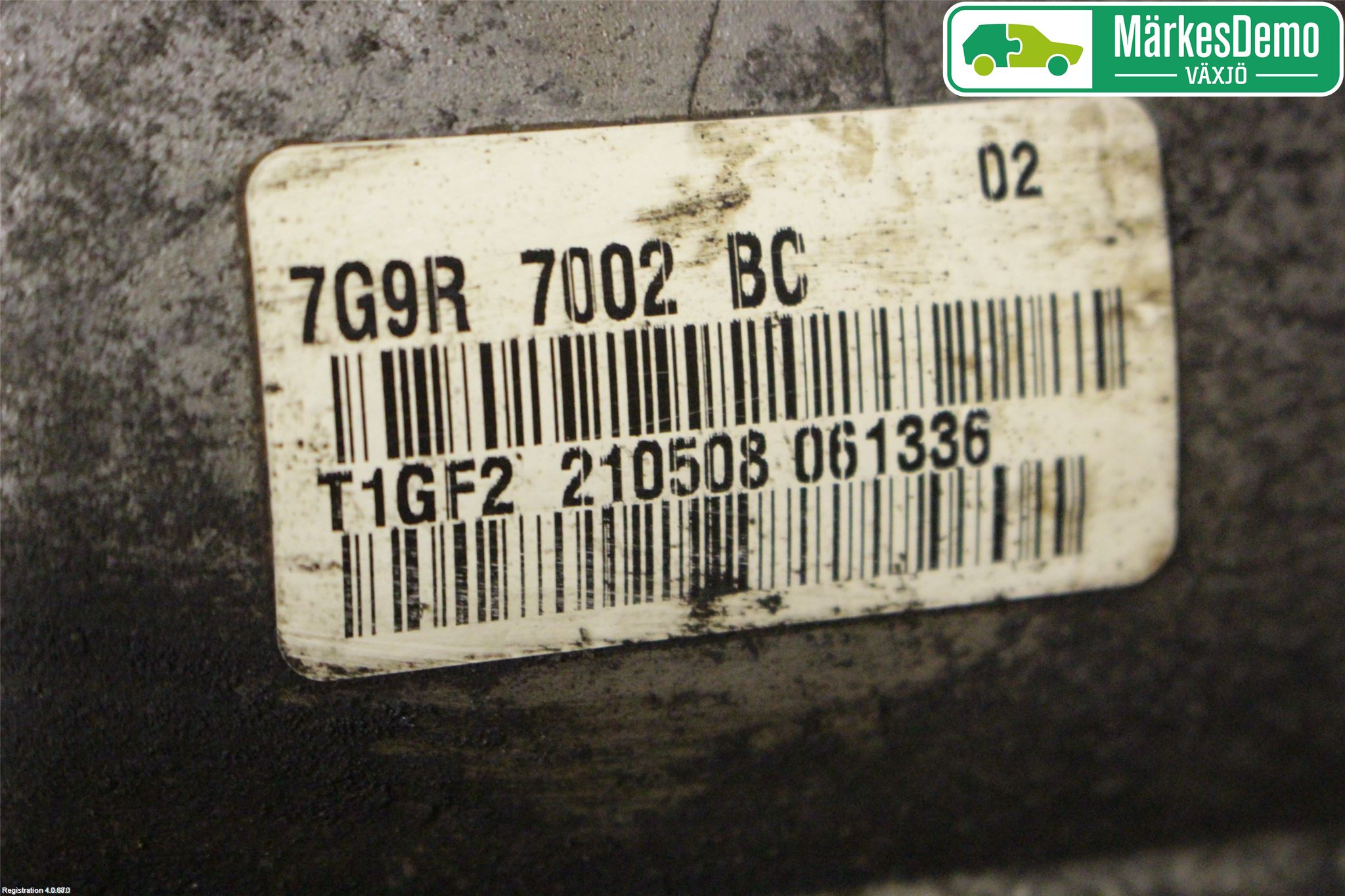 Ford MONDEO 07-15 Gearkasse 5 Trinn