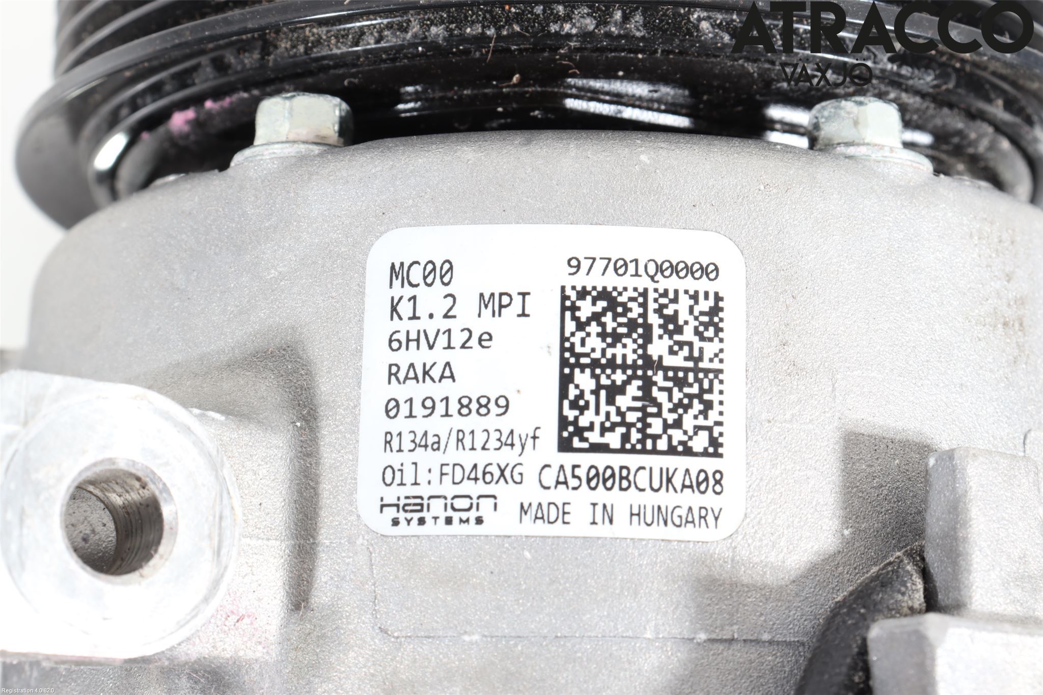 Hyundai i20 BC 21- Varme Ac Kompressor