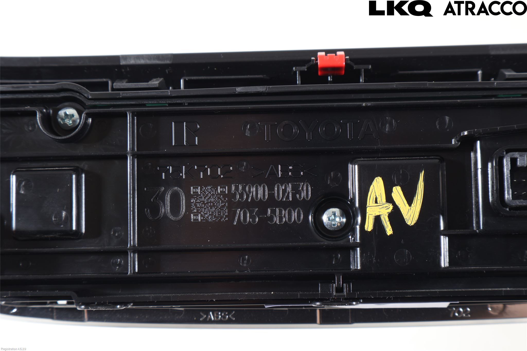 Toyota COROLLA 19- Varme Ac Betjening-Display