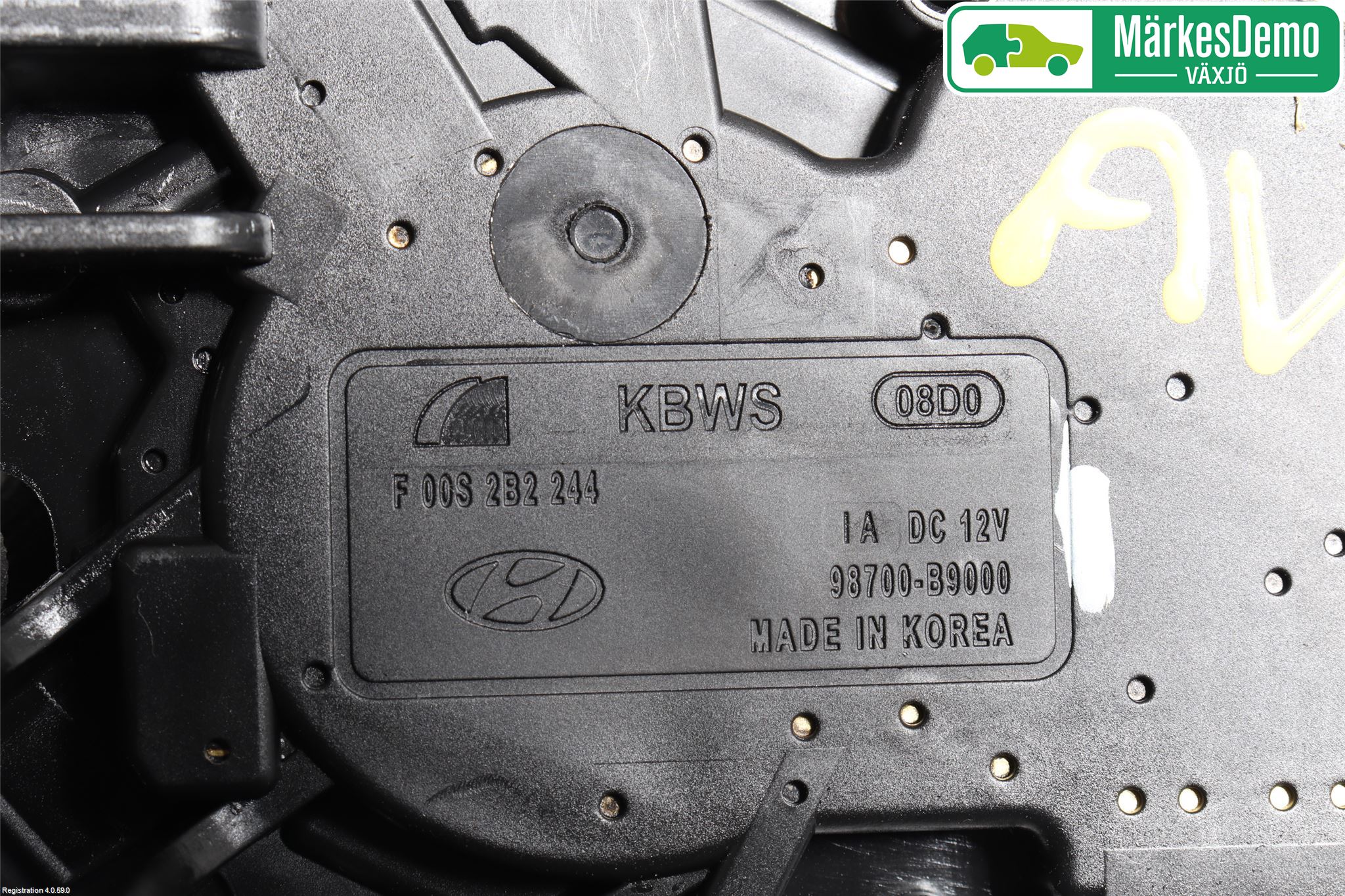 Hyundai i10 BA 17-20 Viskermotor Bakluke