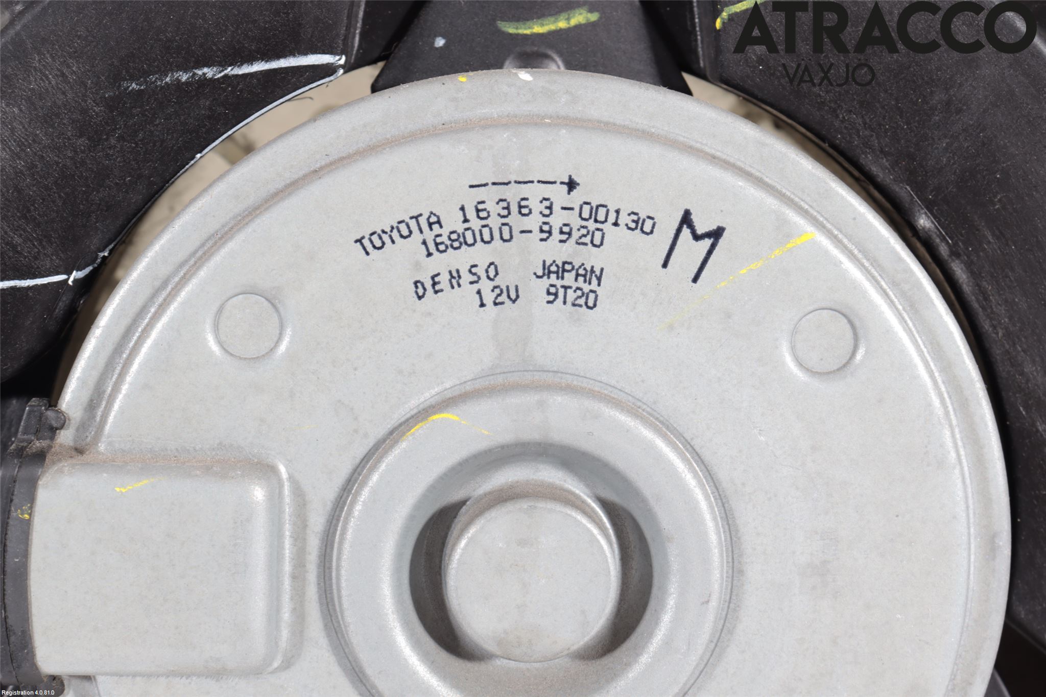 Toyota VERSO 09-18 Kjølevifte-Radiator Hus-Kåpe