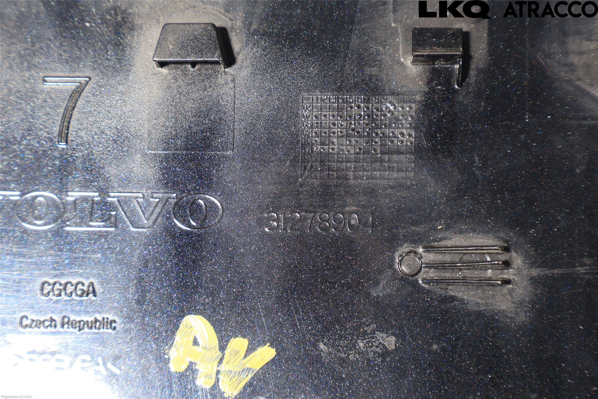 Volvo V70 08-13 Drivstoff Tankluke