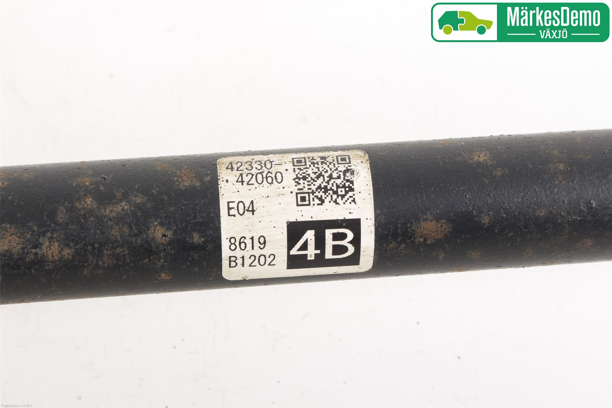 Toyota RAV4 13-18 Drivaksel Bak Kompl Venstre