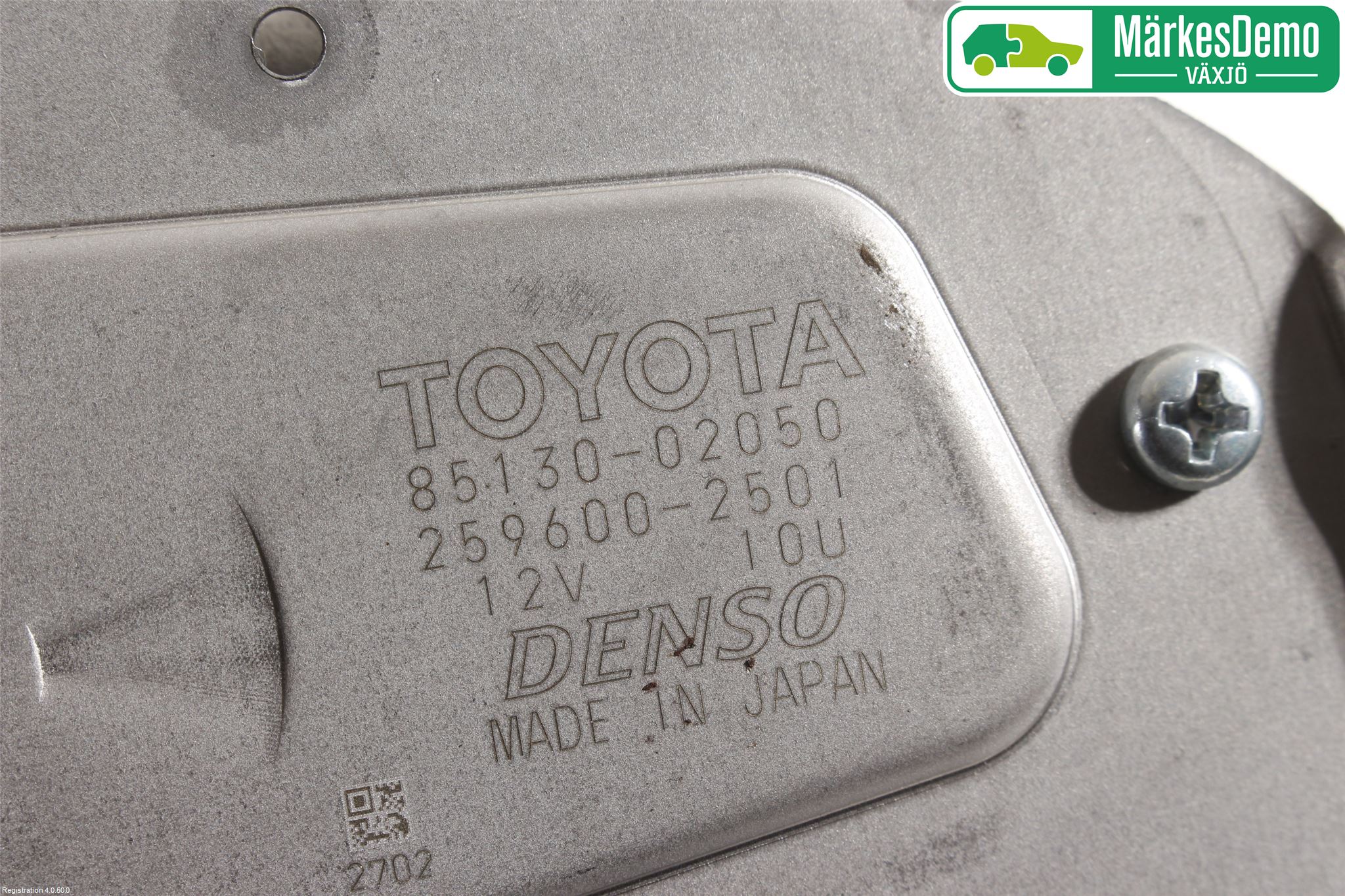 Toyota AURIS 13-19 Viskermotor Bakluke