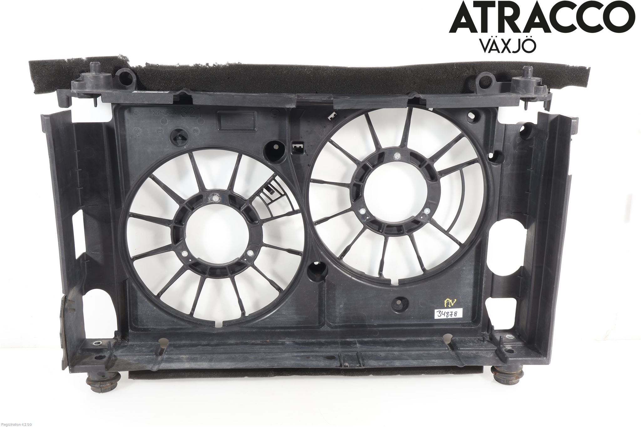 Toyota AURIS 13-19 Kjølevifte-Radiator Hus-Kåpe