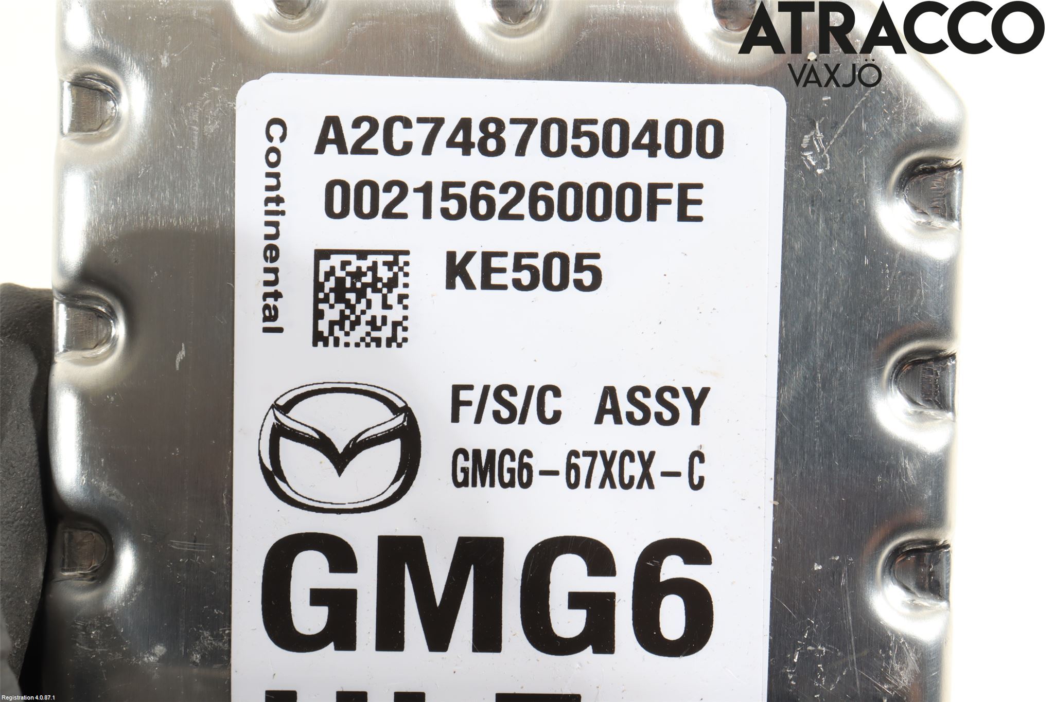 Mazda CX-5 12-17 Sensor Kollisjonsbeskyttelse