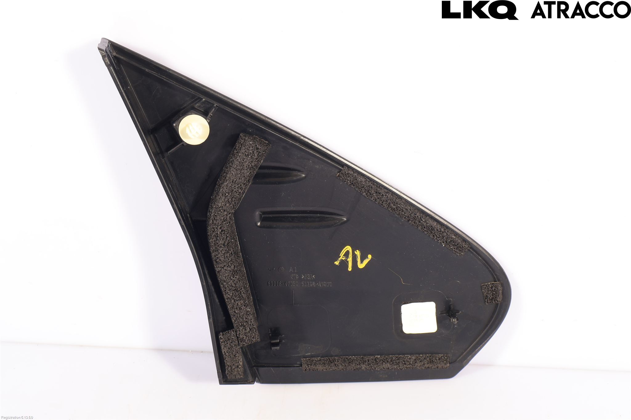 Toyota PRIUS (ZVW50) 16-21 Skjerm Hjørne Utfylling Foran